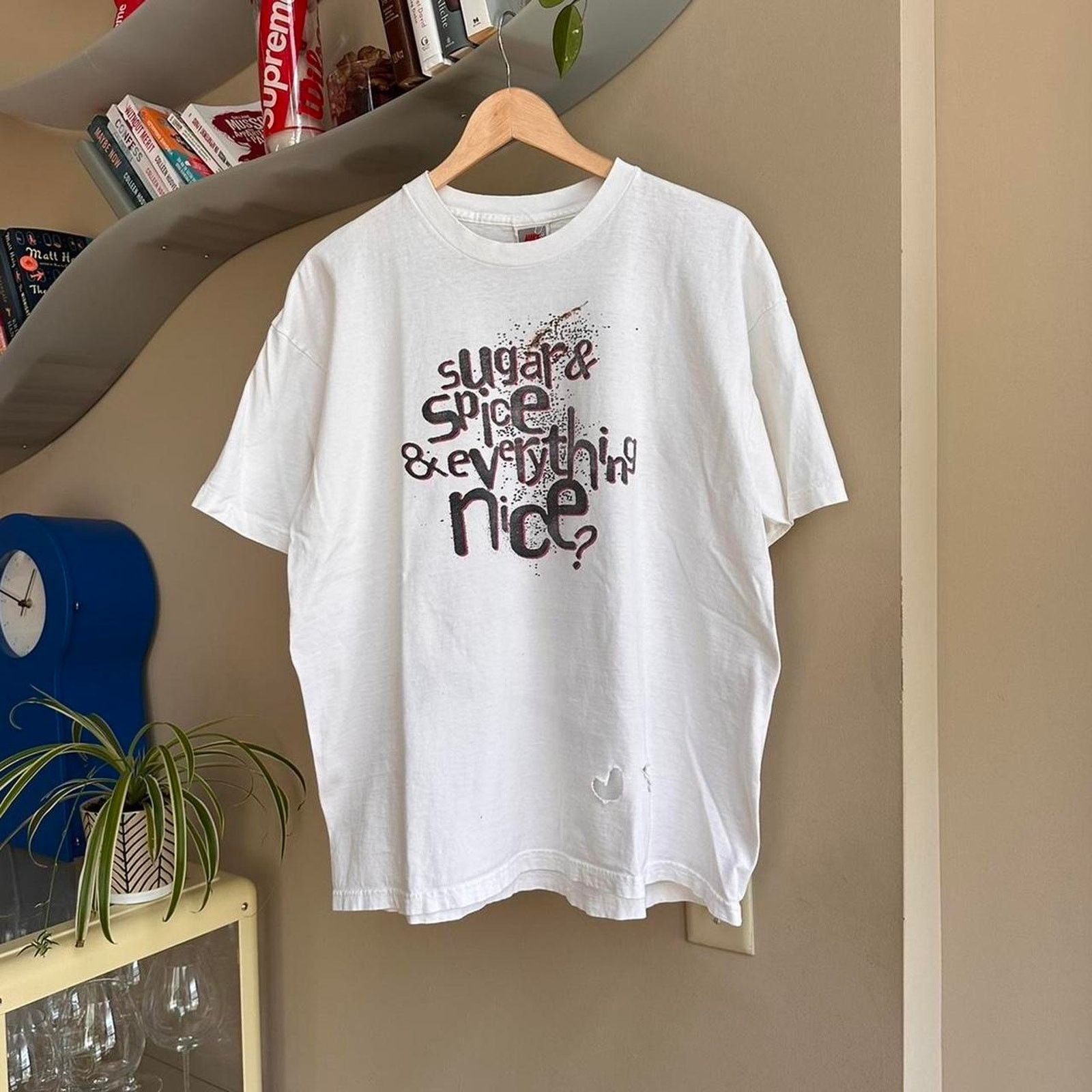 Nike × Vintage Vintage Nike Sugar & Spice & Eveything Nice Shirt Size US XL / EU 56 / 4 - 1 Thumbnail