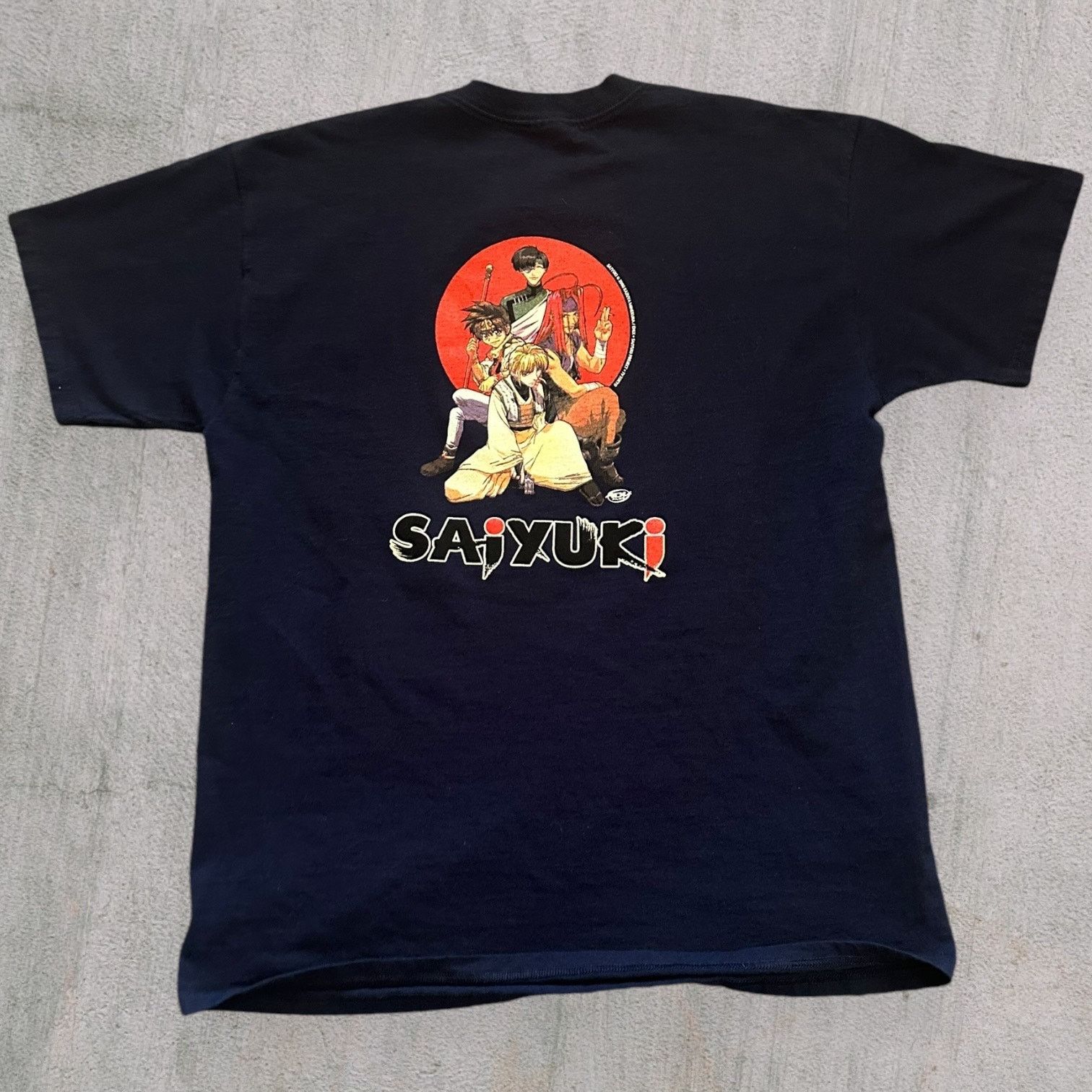 Fruit Of The Loom Saiyuki 2000 anime tee Size US XL / EU 56 / 4 - 1 Thumbnail