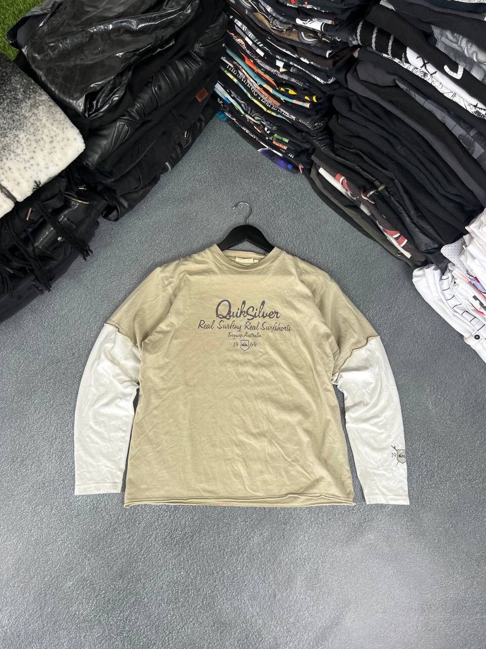 Quiksilver 2000s Quicksilver Long-sleeve Shirt Size US L / EU 52-54 / 3 - 1 Thumbnail