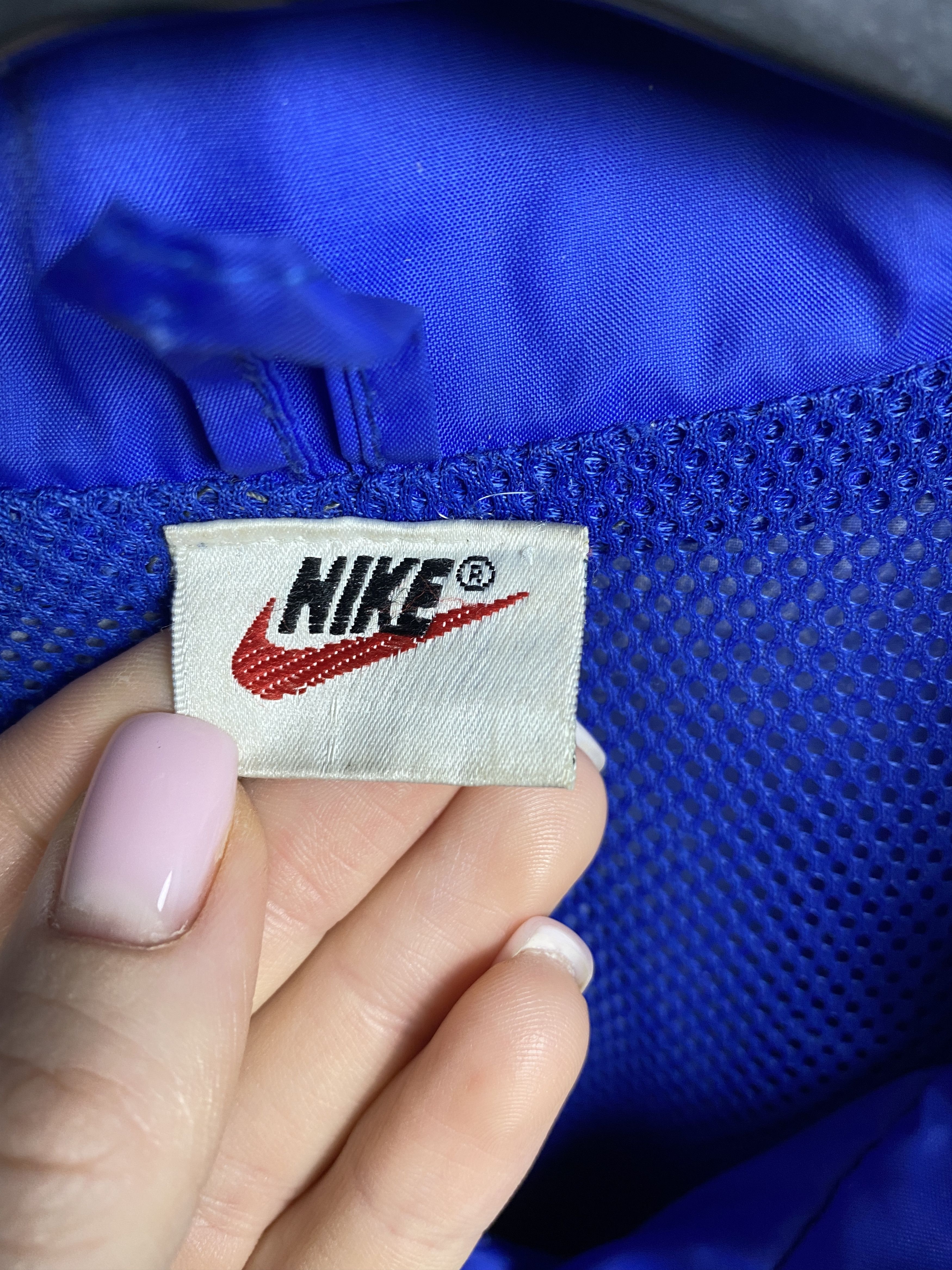 Nike Nike Vintage Windbreaker Jacket Swoosh Y2K Drill Size US XXL / EU 58 / 5 - 8 Thumbnail