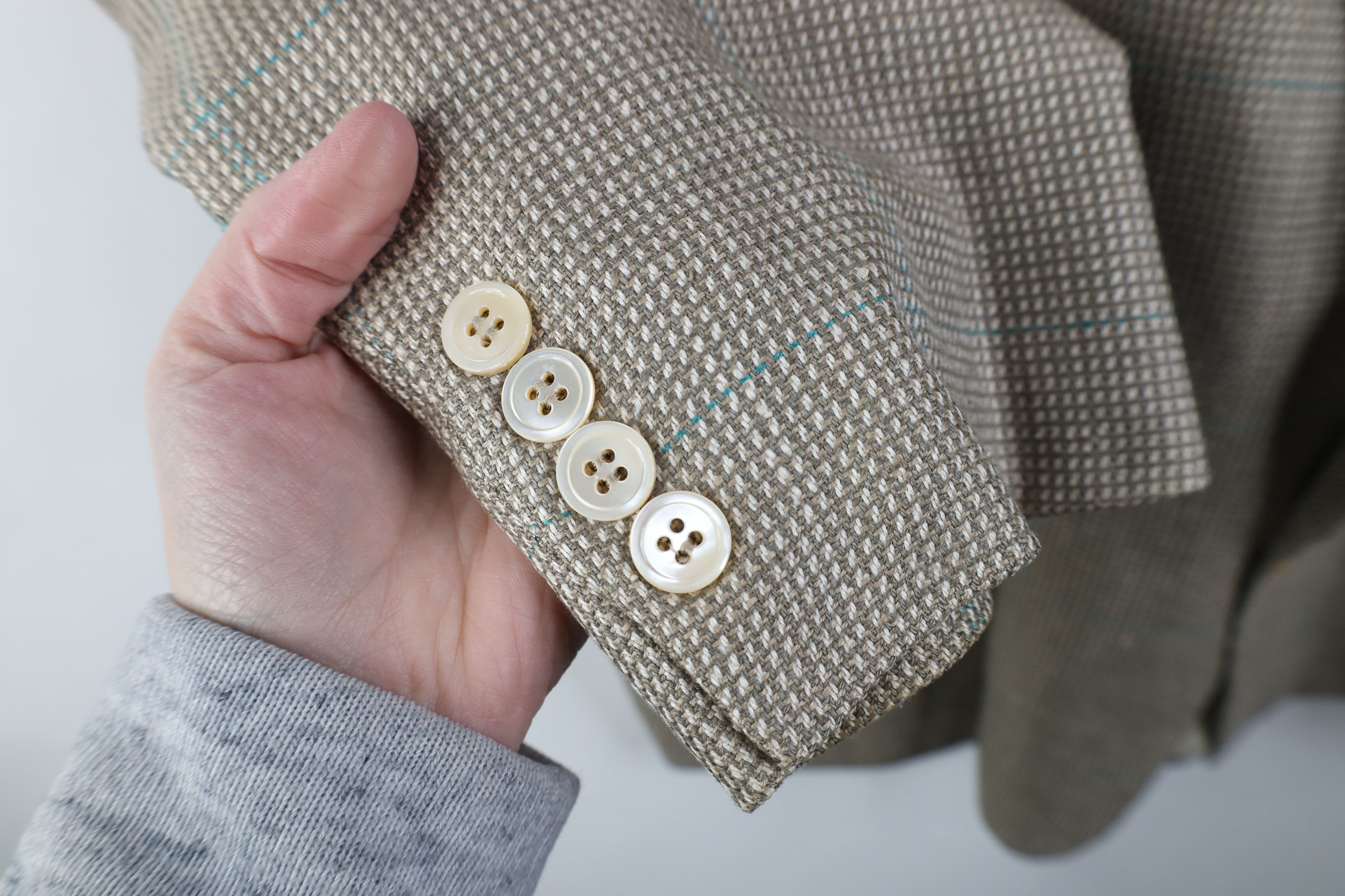 Vintage Vintage 90s Streetwear 2 Button Suit Coat Blazer Jacket USA Size US XXL / EU 58 / 5 - 7 Thumbnail