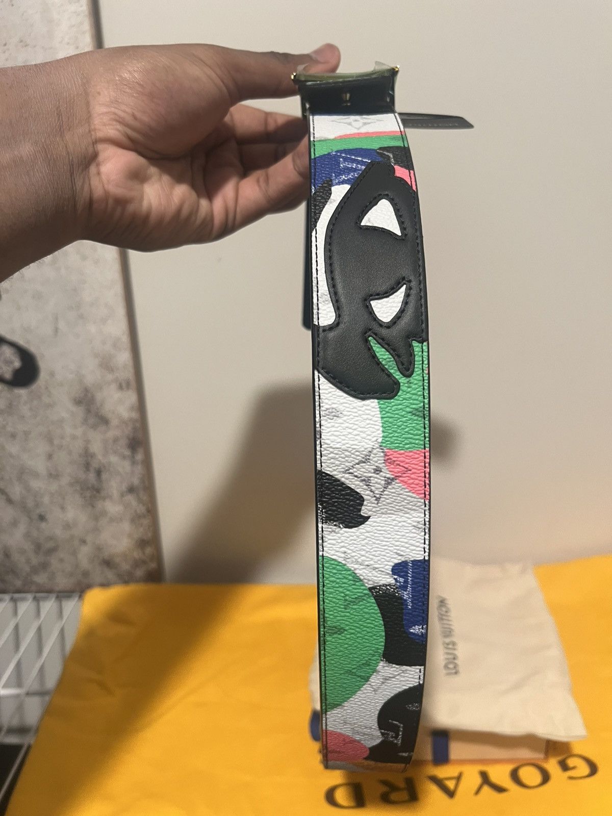 Louis Vuitton Louis Vuitton LV Kid Super Reversible Belt Size 44 - 7 Thumbnail