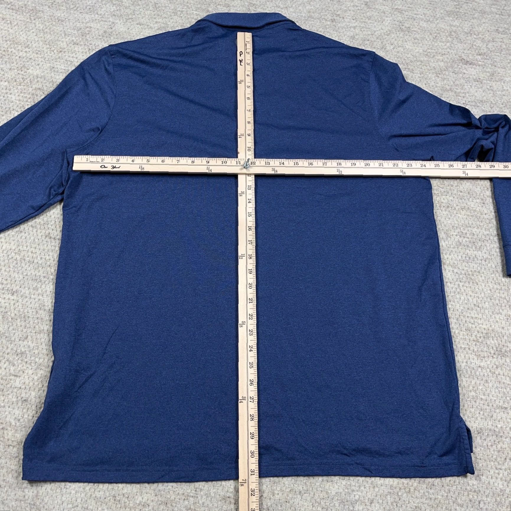 Vineyard Vines Vineyard Vines Polo Shirt Men XL Blue Long Sleeve Performance Jim Nantz Adult Polo Size US XL / EU 56 / 4 - 7 Thumbnail