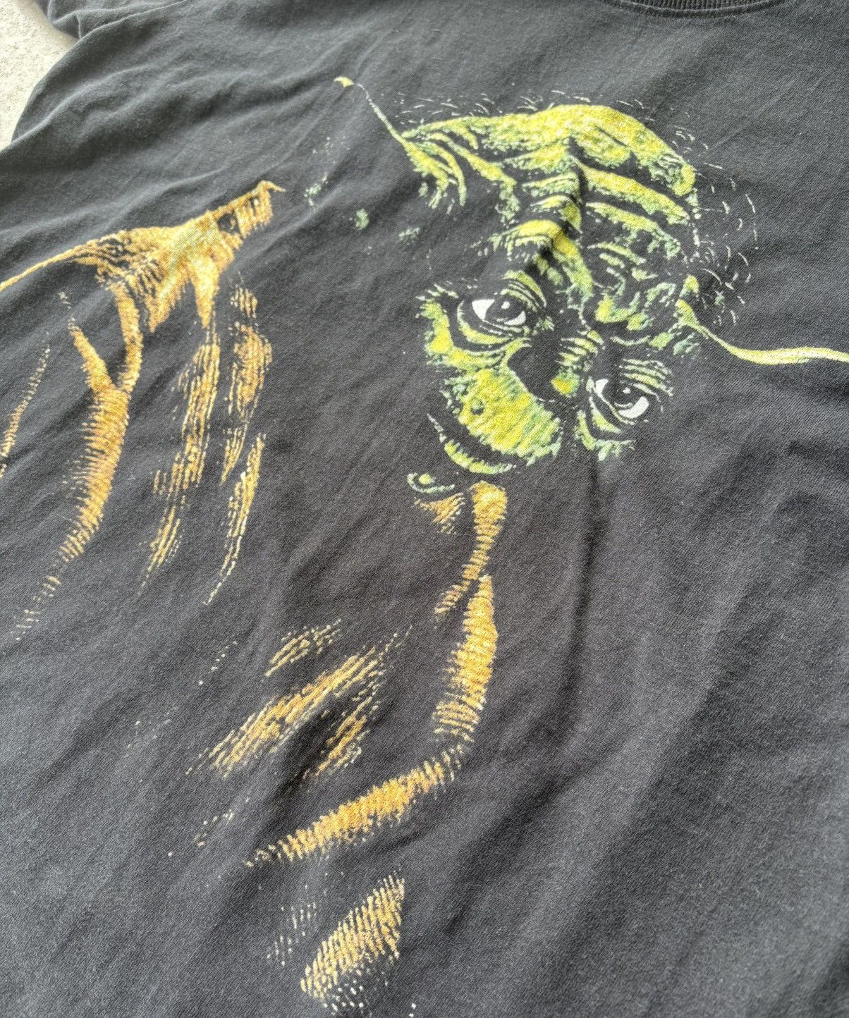 Star Wars 1995 vintage yoda graphic tee Size US M / EU 48-50 / 2 - 2 Thumbnail