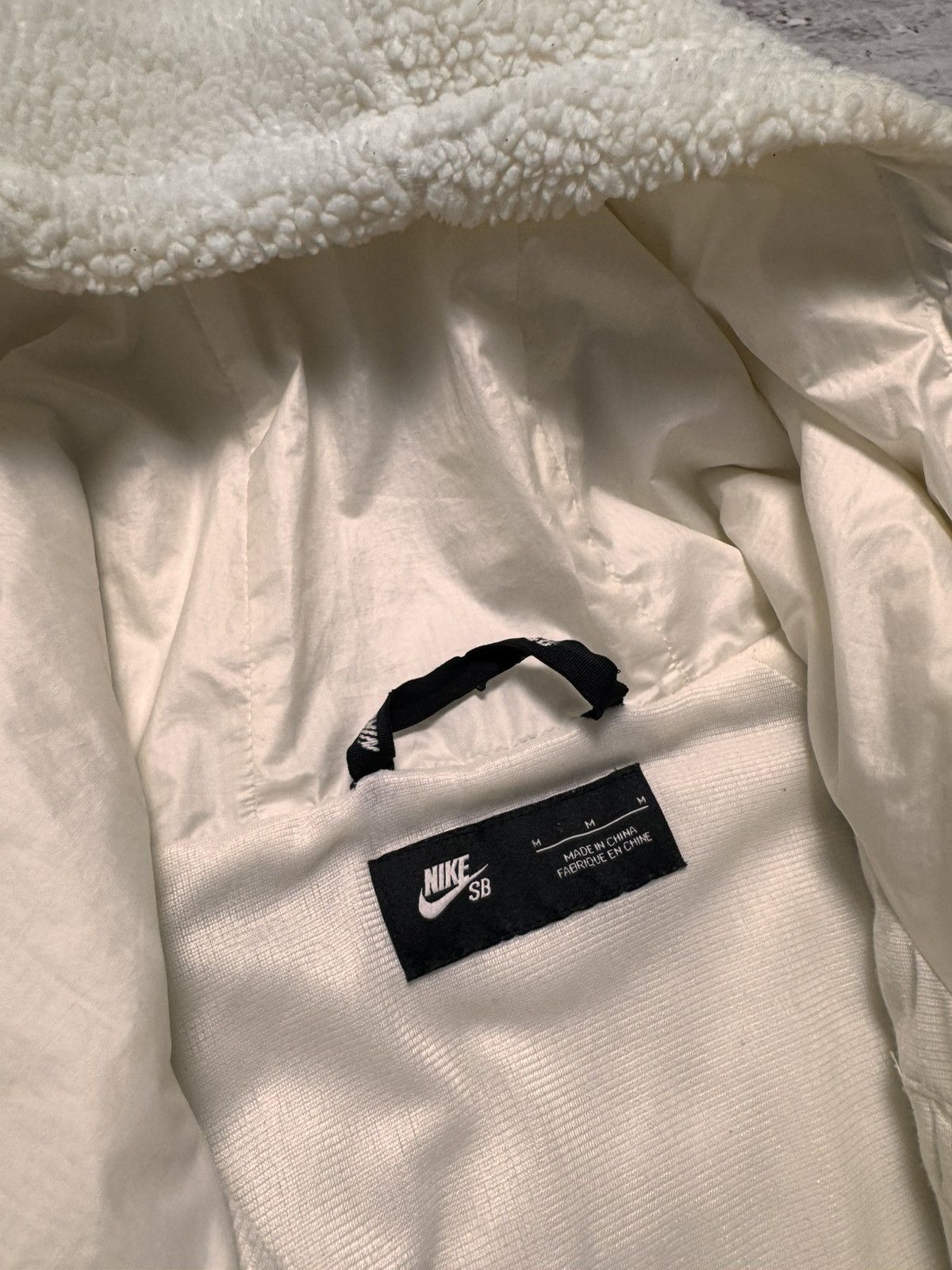 Nike × Vintage NIKE SB VINTAGE TEDDY FLEECE OVERSIZE BOXY ZIP HOODIE Size US M / EU 48-50 / 2 - 7 Thumbnail