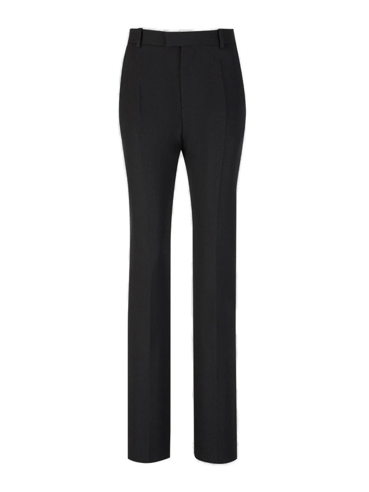 Bottega Veneta o1bcso1str0425 Compact Wool Slim Pant in Black Size 28" / US 6 / IT 42 - 1 Thumbnail