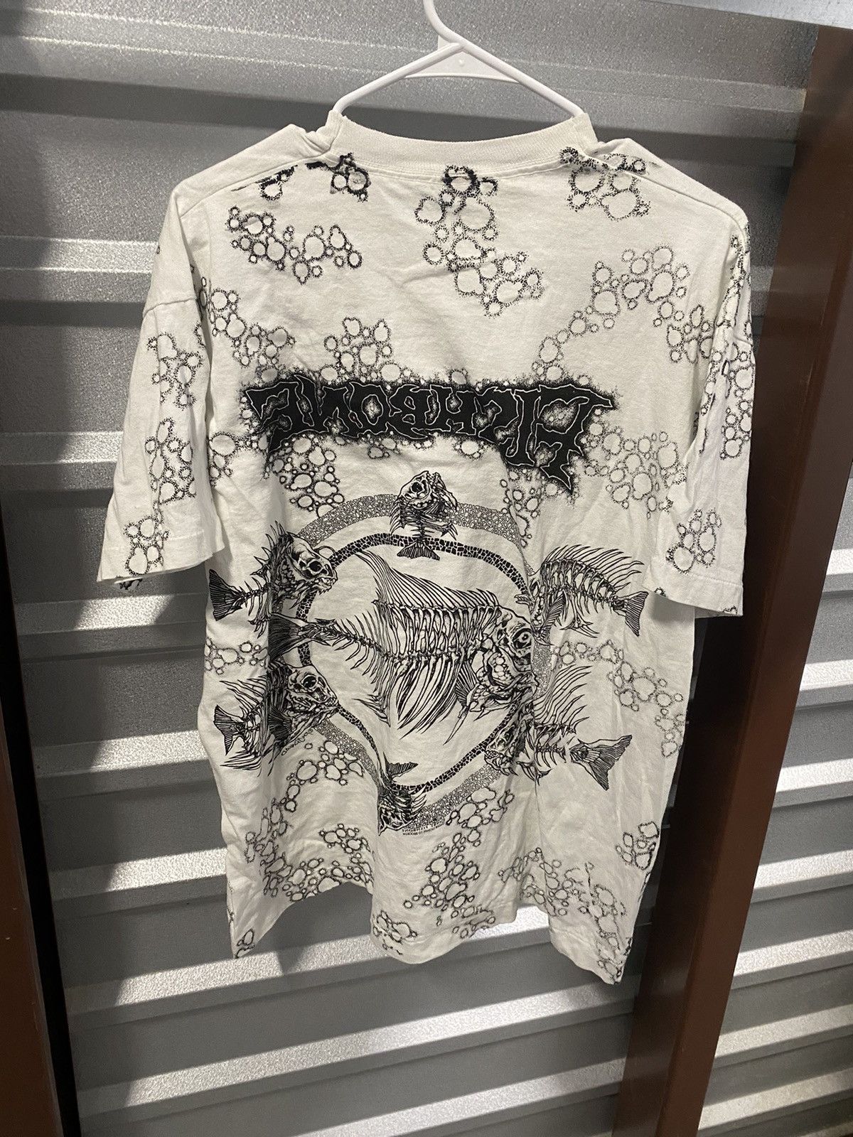 Band Tees × Vintage 1991 Phishbone Pushead AOP Shirt Size US XL / EU 56 / 4 - 5 Thumbnail