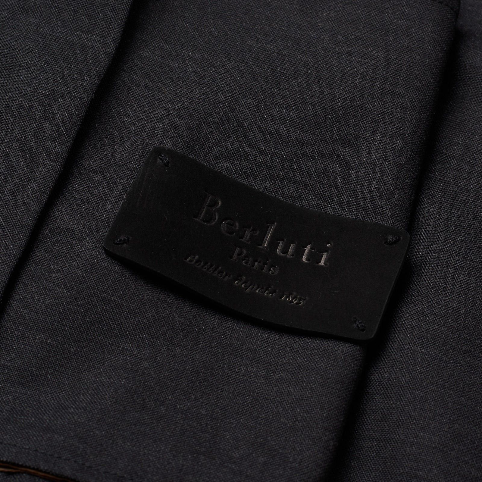Berluti BERLUTI Paris Charcoal Gray Wool Unlined Blouson Jacket Size US M / EU 48-50 / 2 - 4 Thumbnail