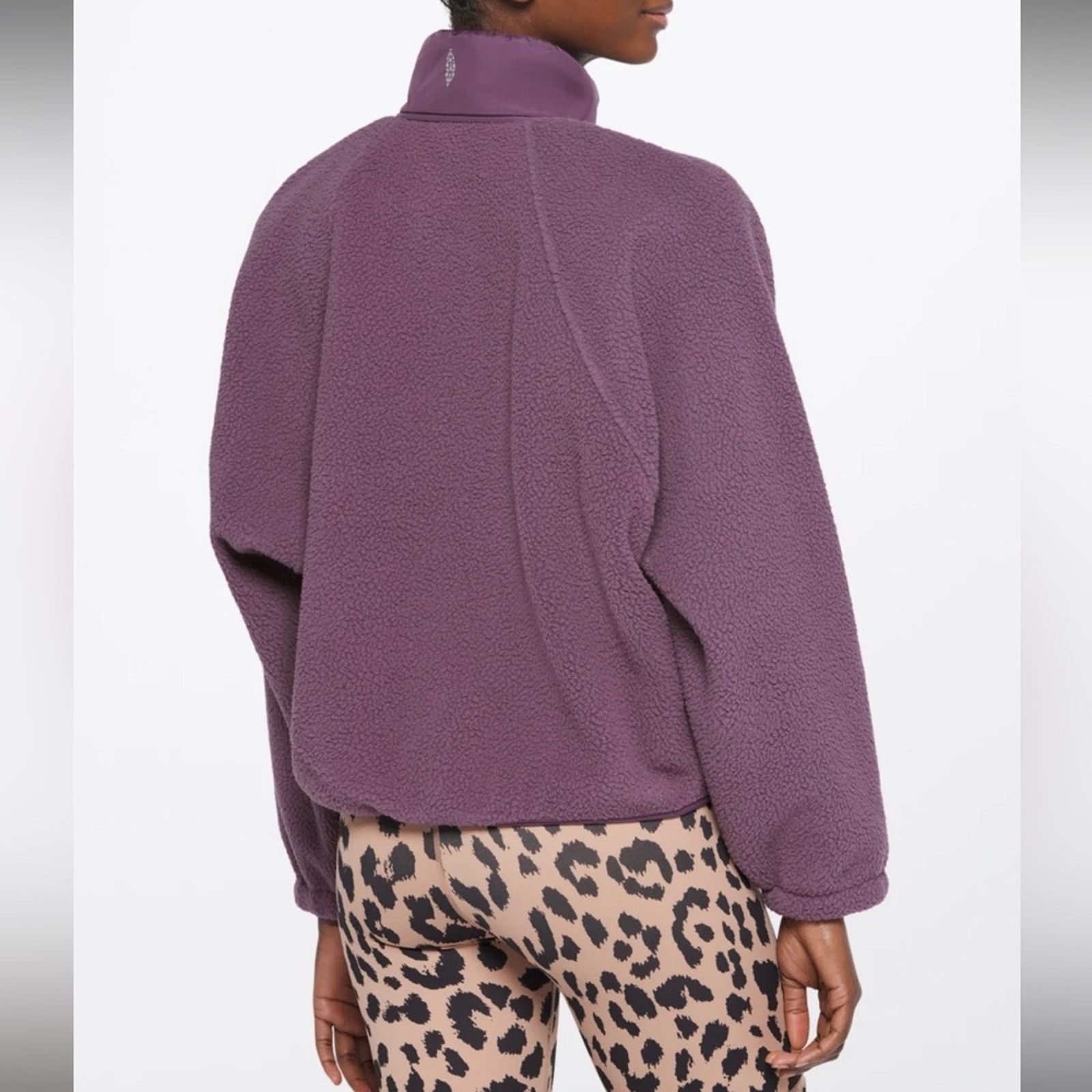 Free People FREE PEOPLE FP Movement Women's Hit the Slopes Jacket Purple Size L / US 10 / IT 46 - 5 Thumbnail