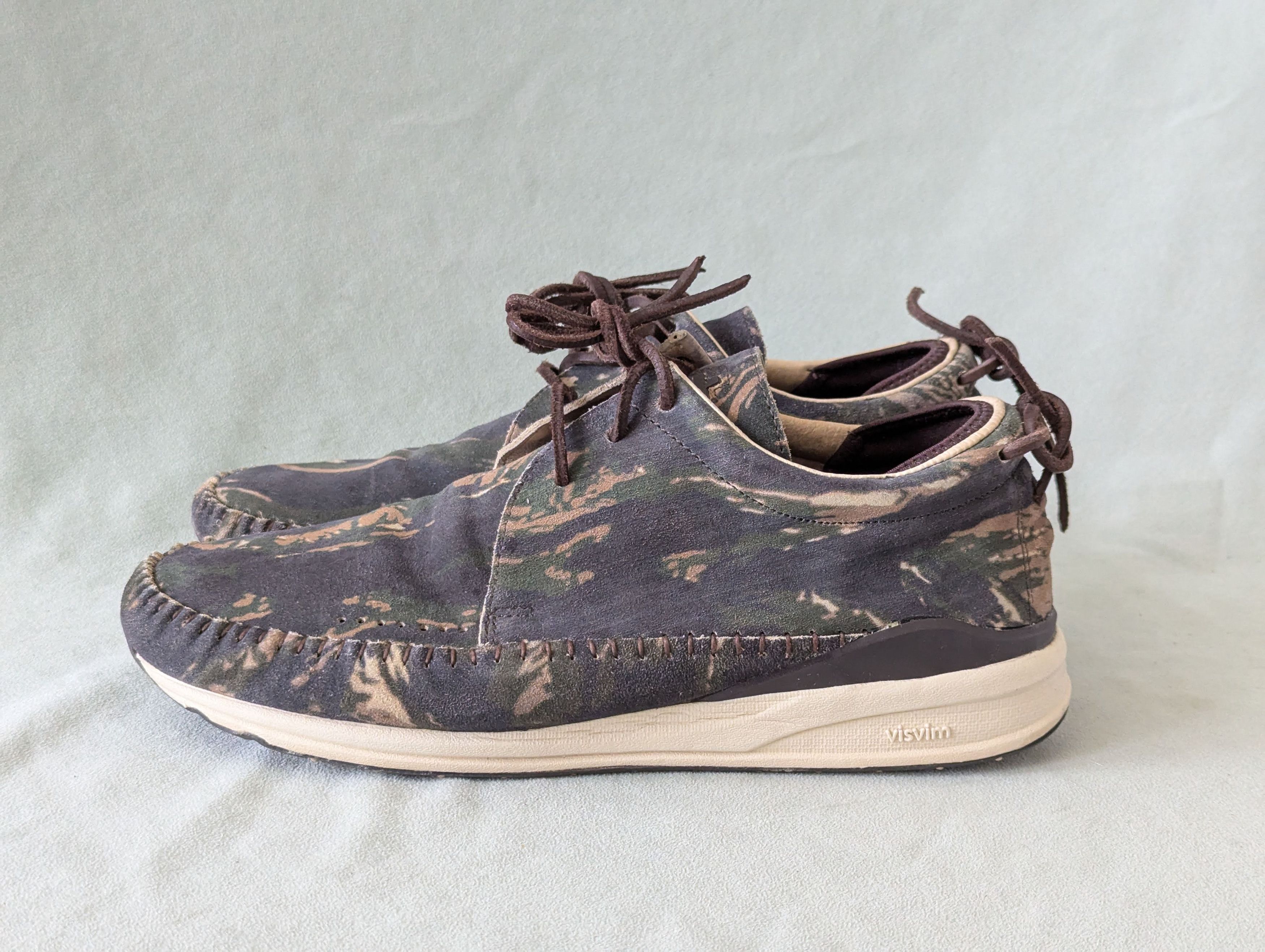 Visvim Visvim Camo Suede Sneakers | Grailed