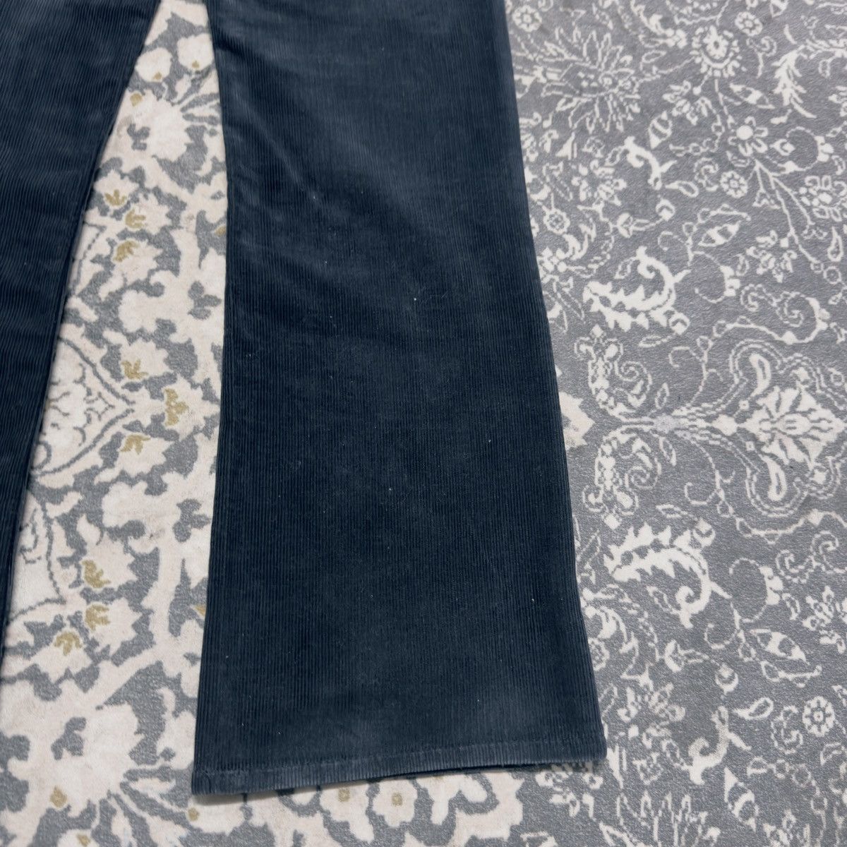 Levi's Vintage 90s Levis 517 Navy Corduroy Flare Jeans Size US 29 - 13 Thumbnail
