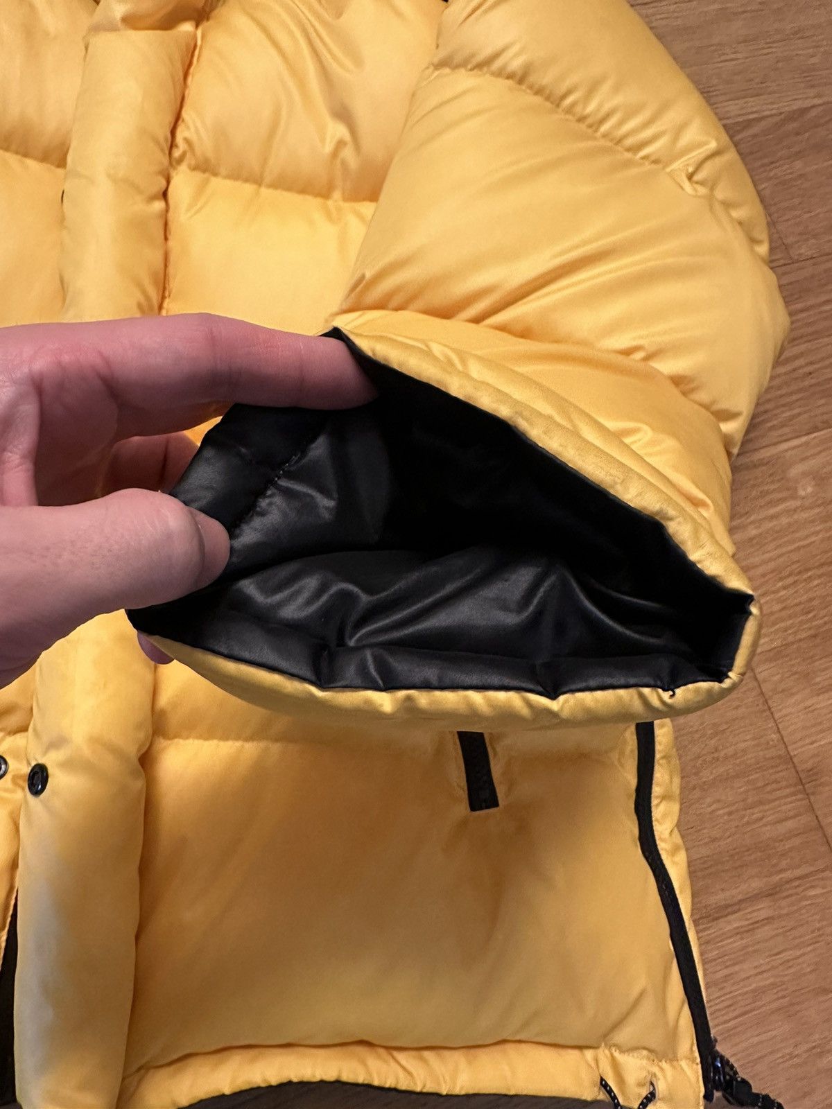 Ambush Design Runway piece! Ambush Reversible Yellow Down Jacket Size US L / EU 52-54 / 3 - 6 Thumbnail