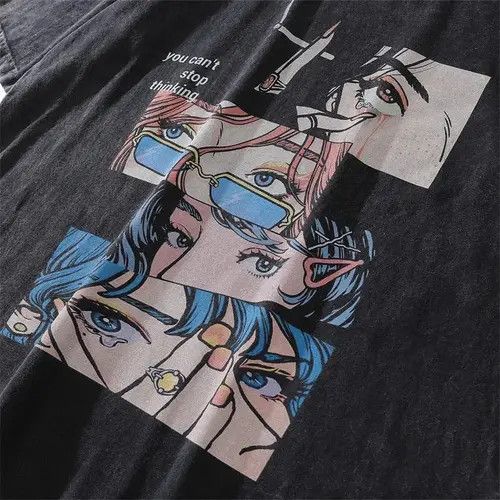 Japanese Brand Distressed Streetwear T Shirt Anime Size US M / EU 48-50 / 2 - 4 Thumbnail