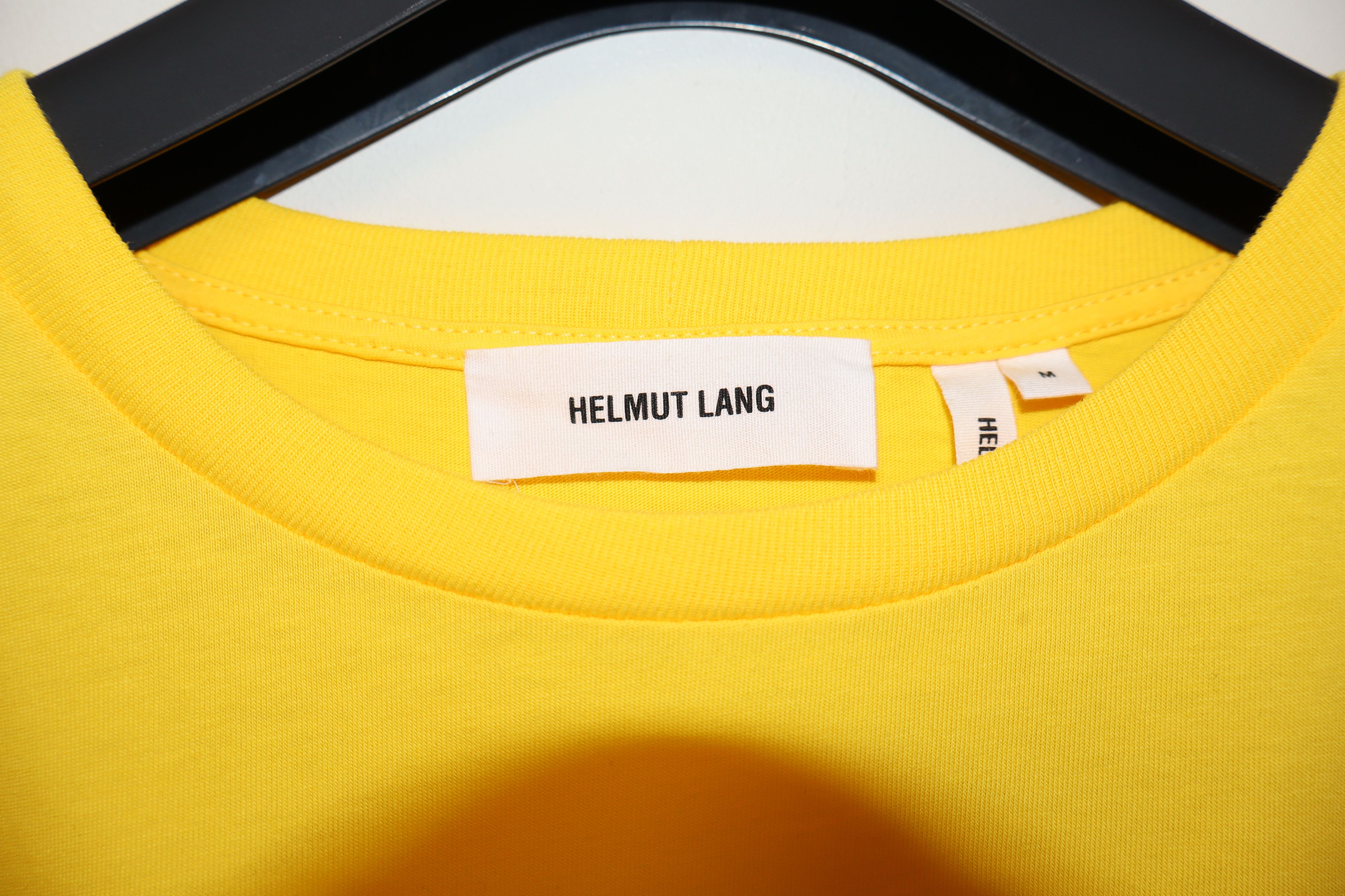 Helmut Lang Yellow taxi t-shirt Size US M / EU 48-50 / 2 - 3 Thumbnail