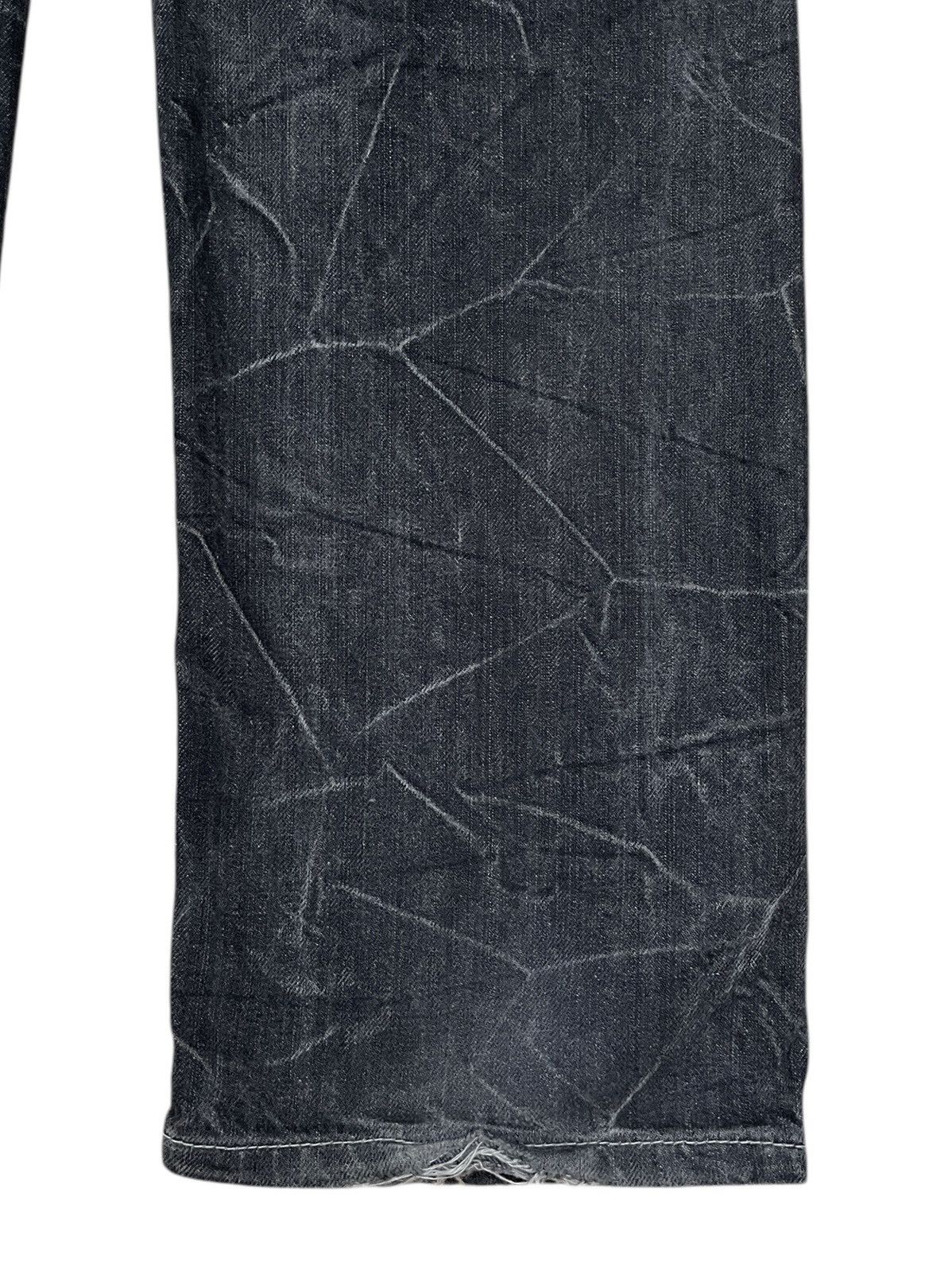 If Six Was Nine × Japanese Brand × Le Grande Bleu (L.G.B.) Vintage Japanese Brand Nylaus Double Waist Jeans 1990s Size US 31 - 8 Thumbnail
