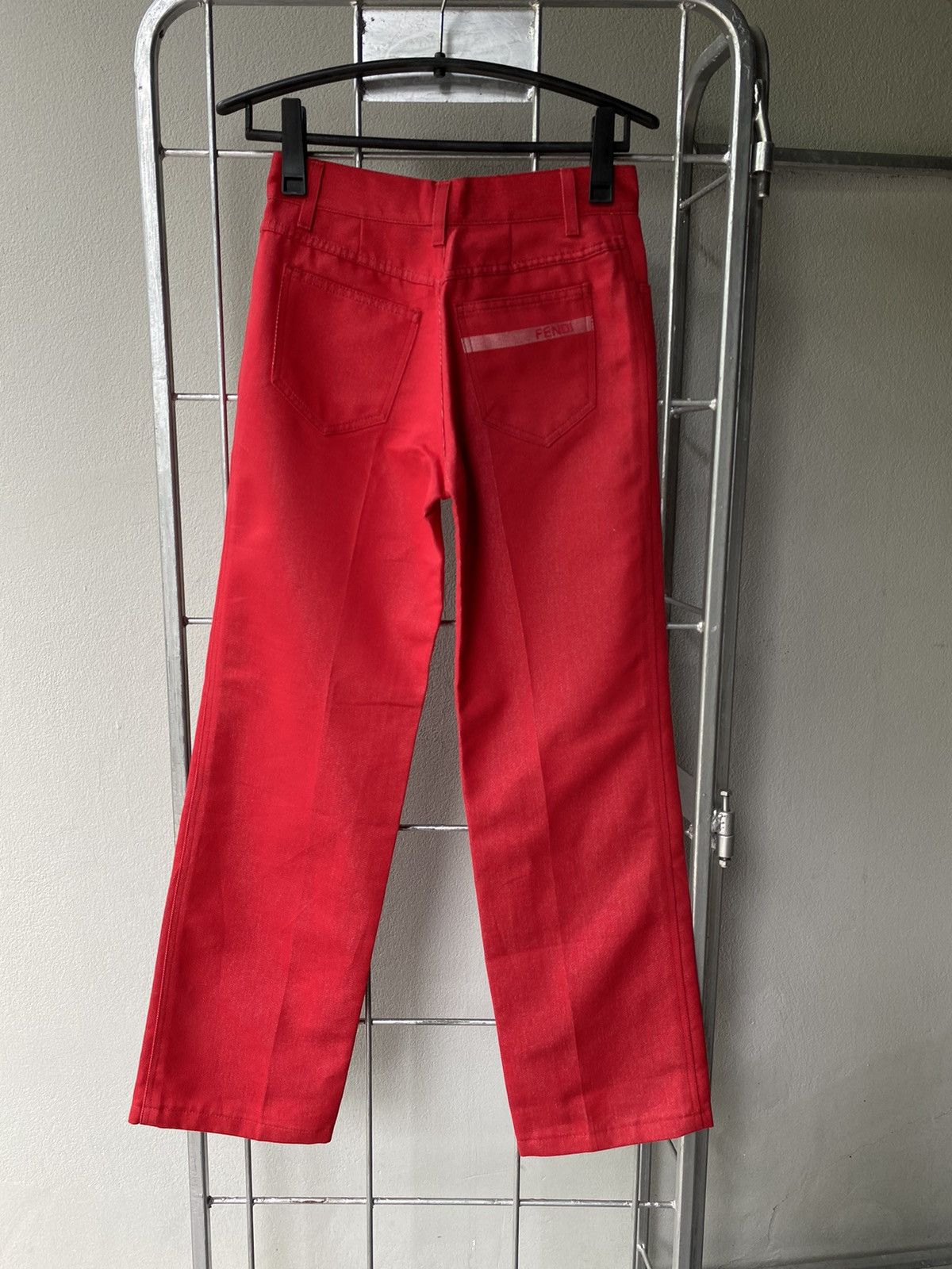 Fendi FENDI Red Pattern Casual Long Jeans Size 27" / US 4 / IT 40 - 11 Thumbnail