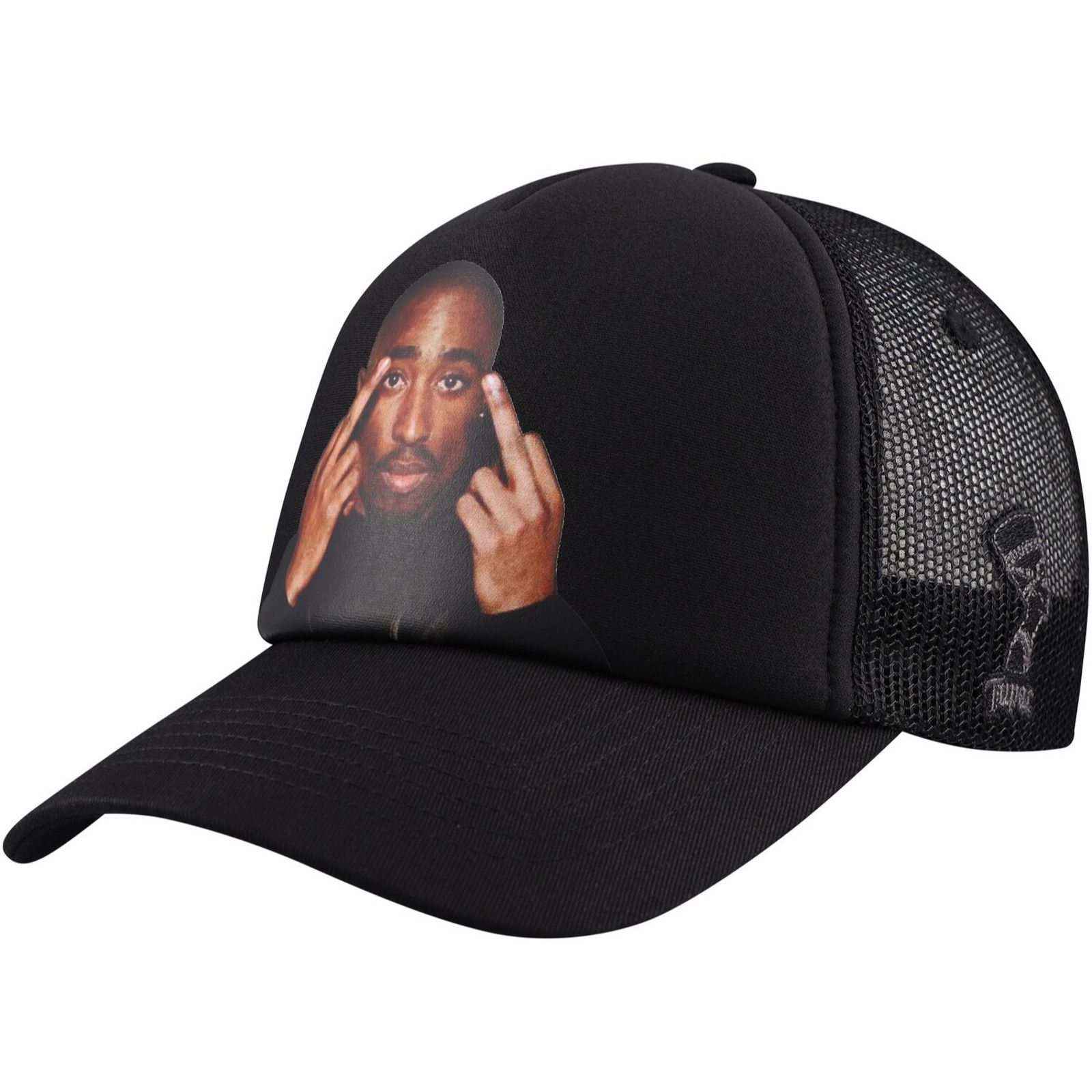 Primitive Primitive X Tupac Shakur 2Pac Icon II Trucker Hat Cap Size ONE SIZE - 2 Thumbnail