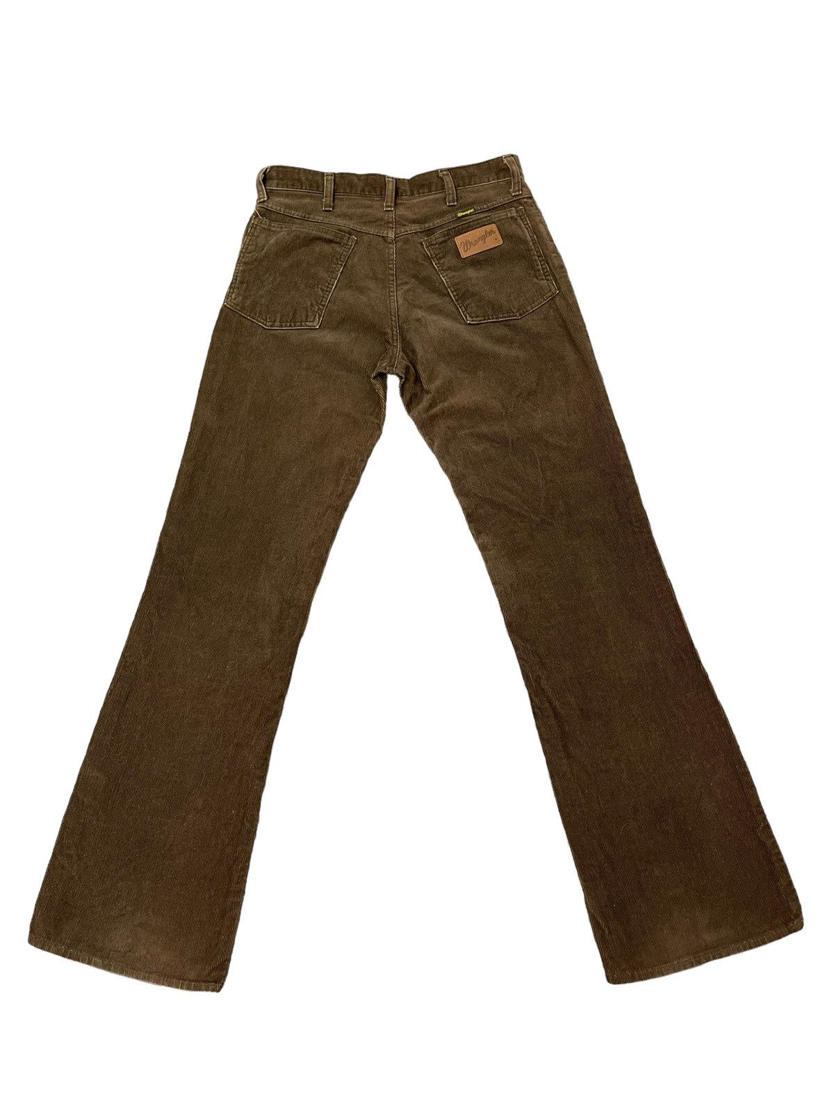 Japanese Brand Flare Jeans Wrangler Japan Corduroy Boot Cut 8🟦5 Size US 29 - 2 Thumbnail