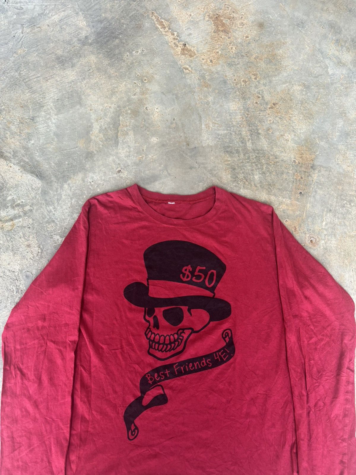 Hysteric Glamour × If Six Was Nine × Japanese Brand Y2k Best Friends ye Skull Ifsixwasnine Punk style Longsleeve Size US M / EU 48-50 / 2 - 2 Thumbnail