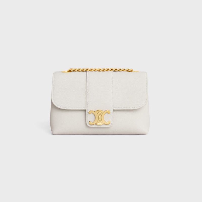 Celine o1w1db10326 10N113GGR Size :OS /Mini Victoire Bag in White Size ONE SIZE - 1 Thumbnail