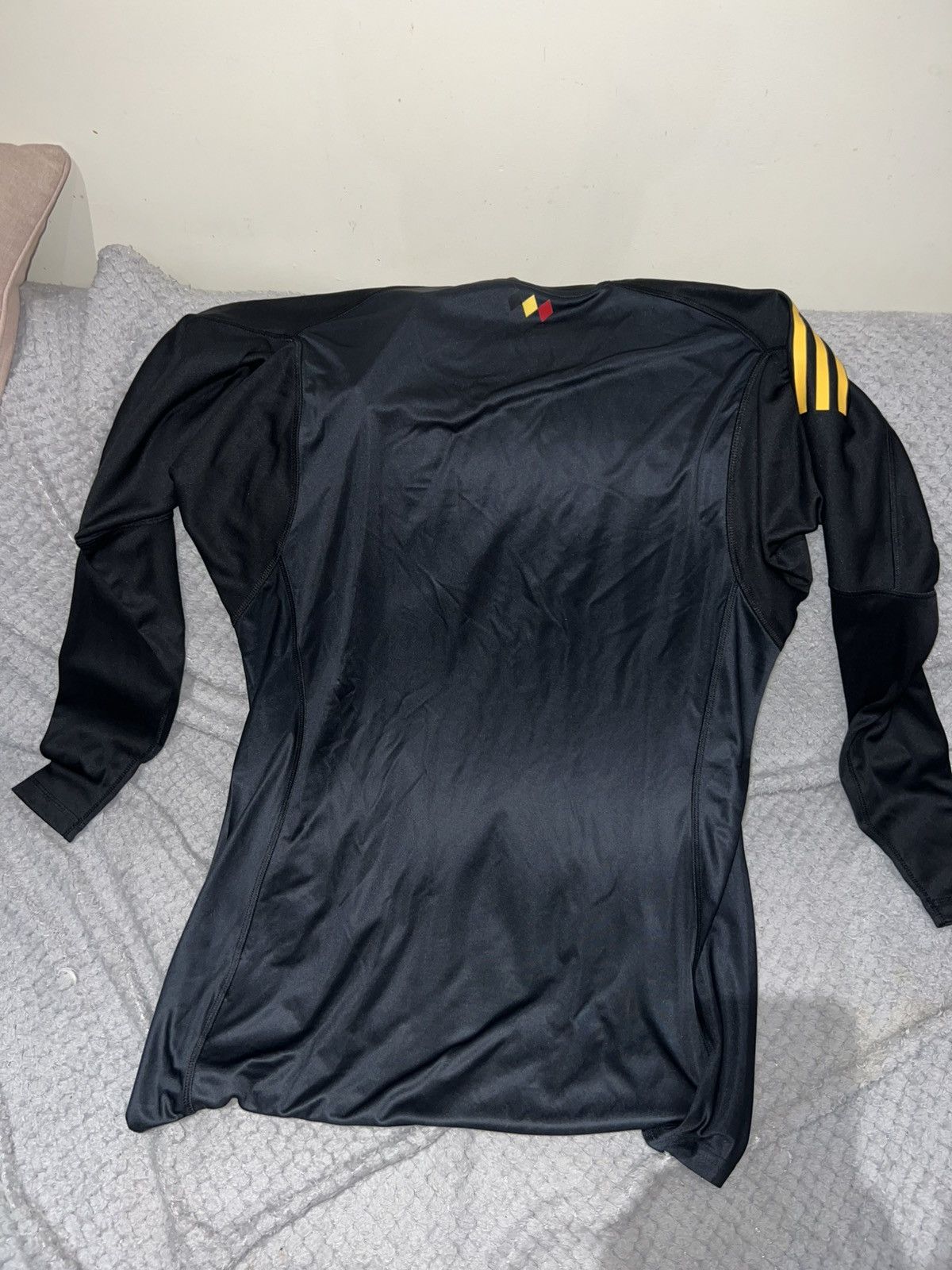 Adidas BELGIUM GOALKEEPER SHIRT HOME WORLD CUP 2018 No Size US L / EU 52-54 / 3 - 6 Thumbnail
