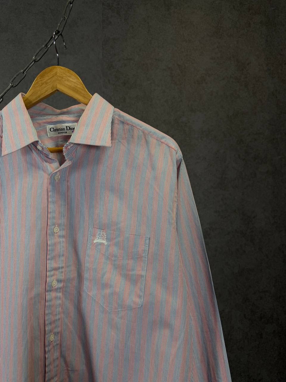 Christian Dior Monsieur Christian Dior Monsieur vintage designer striped shirt Size US L / EU 52-54 / 3 - 2 Thumbnail