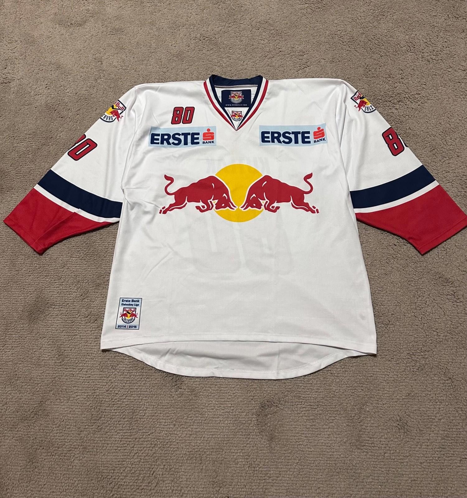 Warrior RED BULL SALZBURG 80 KUTLAK 2017/18 ICE HOCKEY SHIRT JERSEY Size US XXL / EU 58 / 5 - 1 Thumbnail