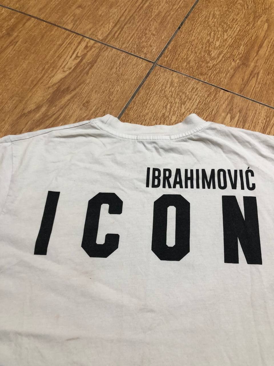 Dsquared2 Dsquared2 Zlatan Ibrahimović ICON Graphic White T-Shirt Size US L / EU 52-54 / 3 - 14 Thumbnail