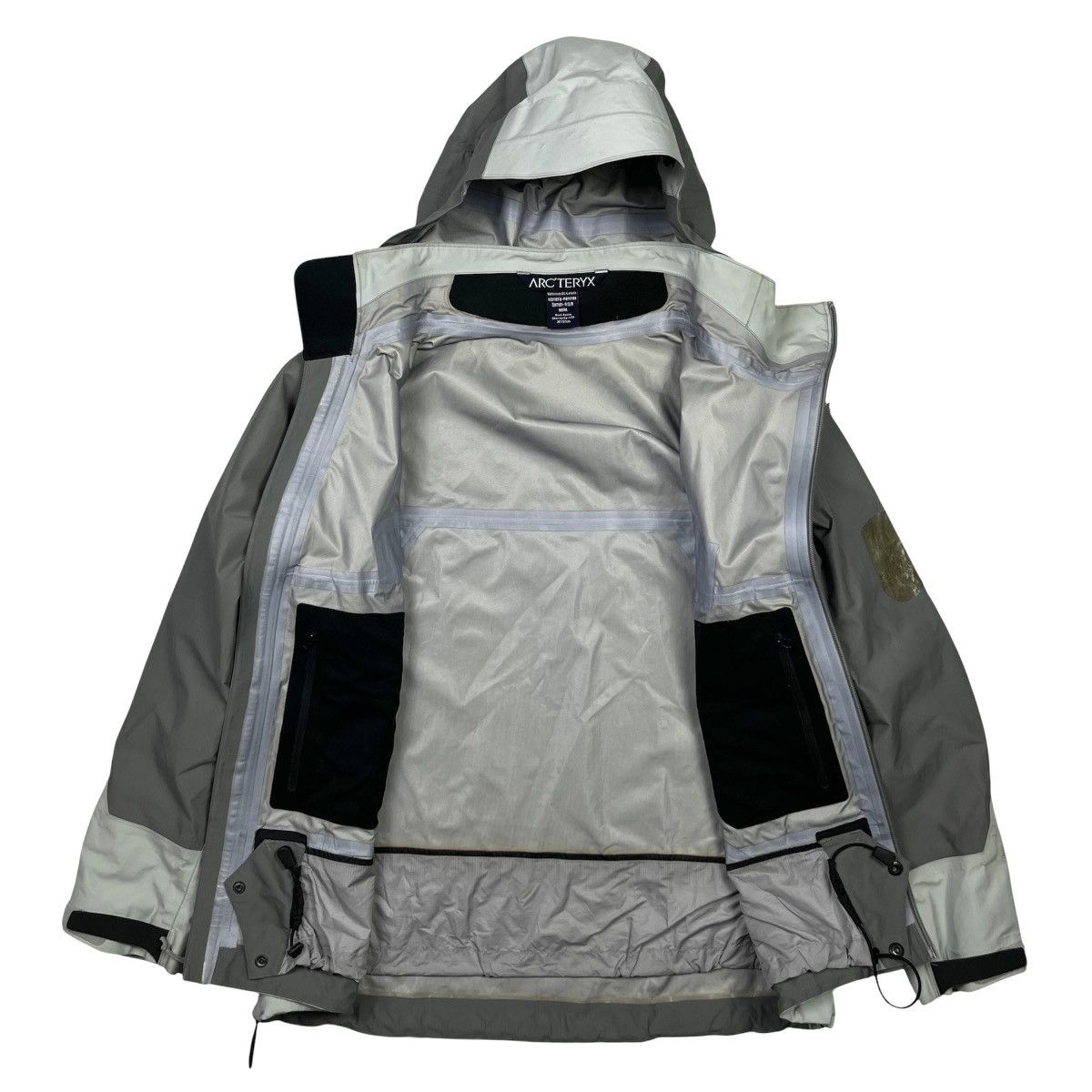 Arc'teryx × Vintage Vintage 2003 Arc teryx Sidewinder Gore Tex XCR Jacket White Size M / US 6-8 / IT 42-44 - 6 Thumbnail