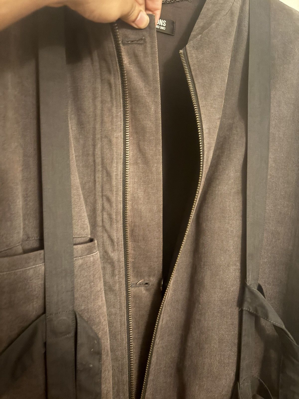 Raf Simons Raf simons aw2002 virginia creeper bondage parka Size US L / EU 52-54 / 3 - 8 Thumbnail