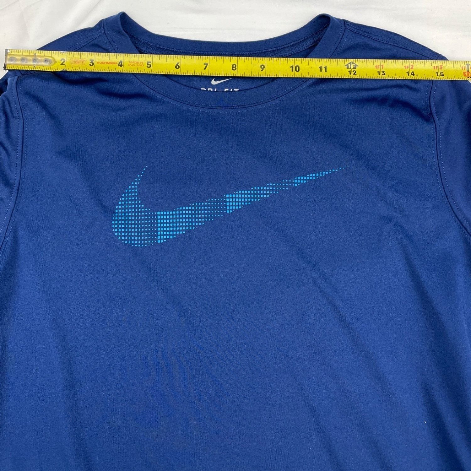 Nike Nike Dri Fit Men's Blue Stretch Long Sleeve Shirt Size XL SK Size US XL / EU 56 / 4 - 6 Thumbnail
