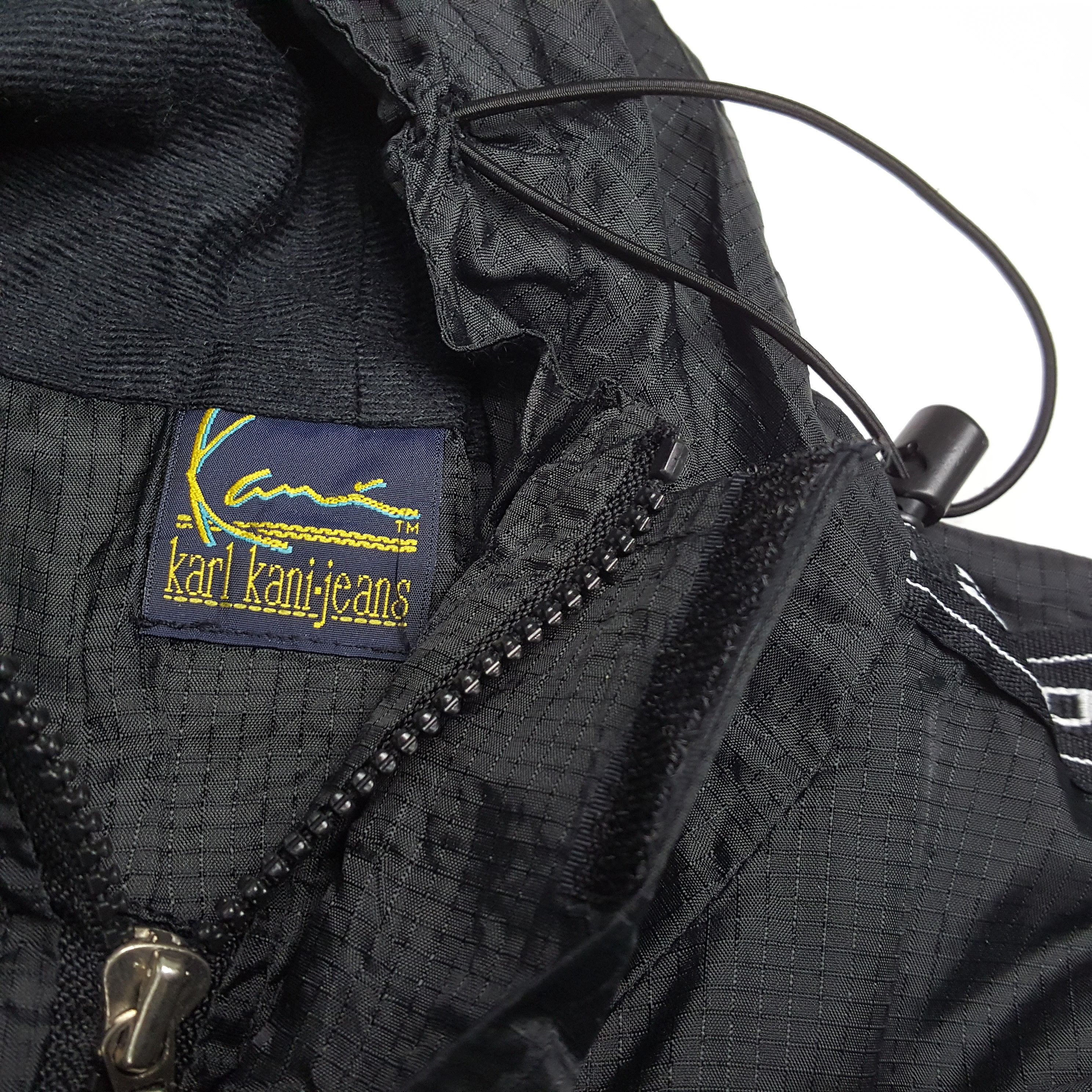 Karl Kani × Vintage KARL KANI JEANS Nice Design Windbreaker Jacket Size US XXL / EU 58 / 5 - 9 Thumbnail