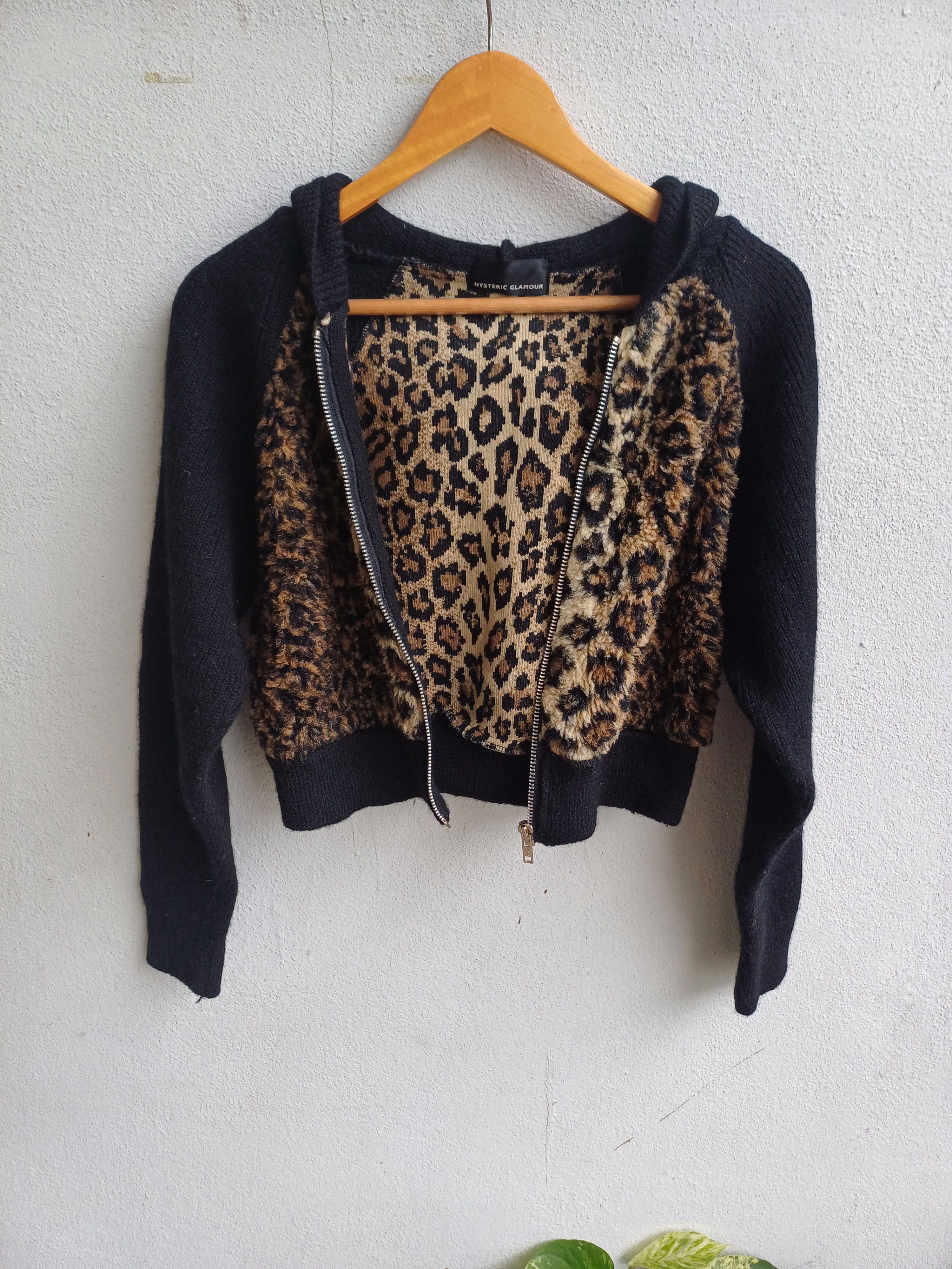 Hysteric Glamour Hysteric Hoodie Knitted Cropped Size XS / US 0-2 / IT 36-38 - 2 Thumbnail