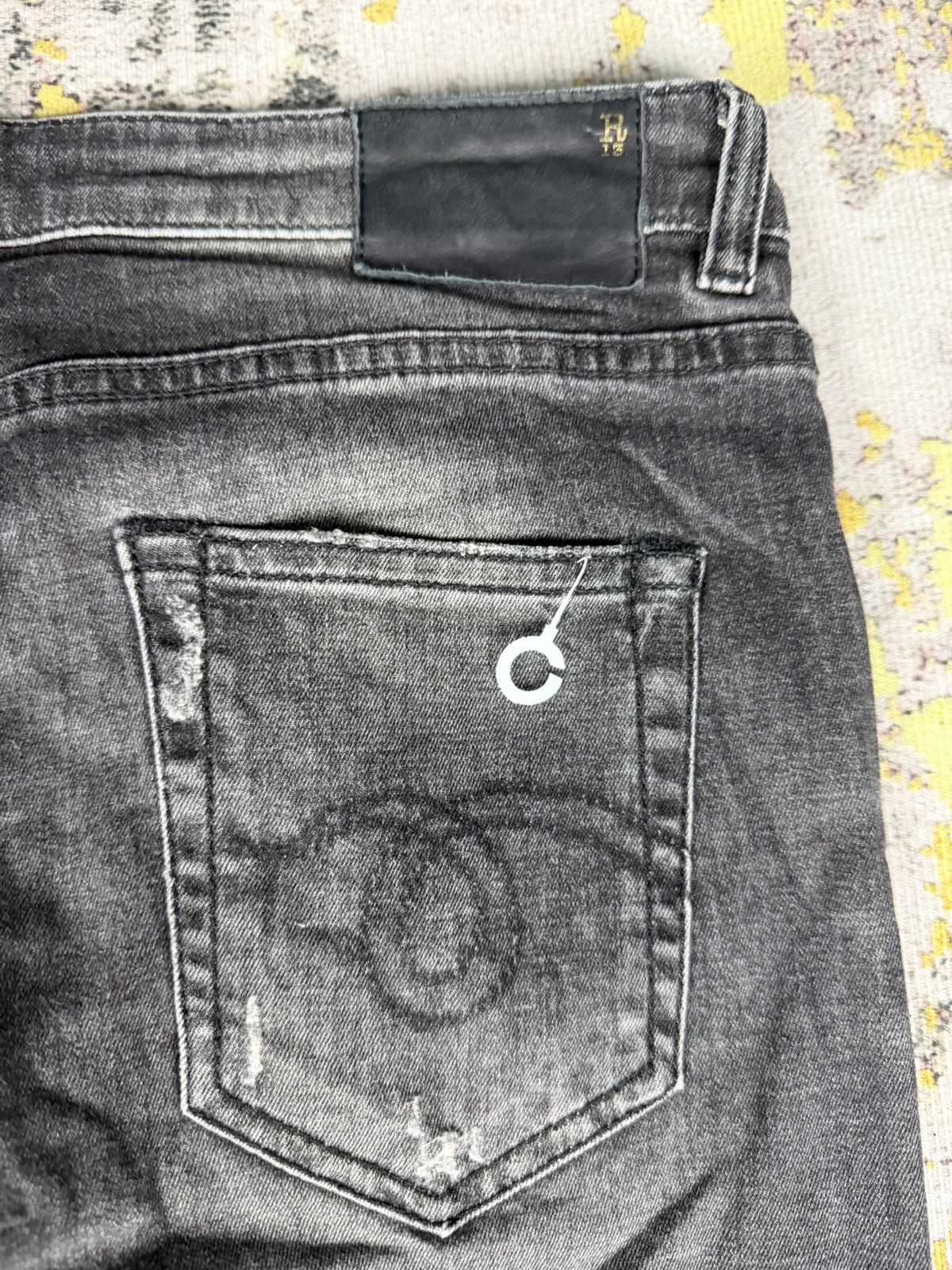 R13 R13 Boy Skinny Black Style Size 25" / US 0 / IT 36 - 4 Thumbnail