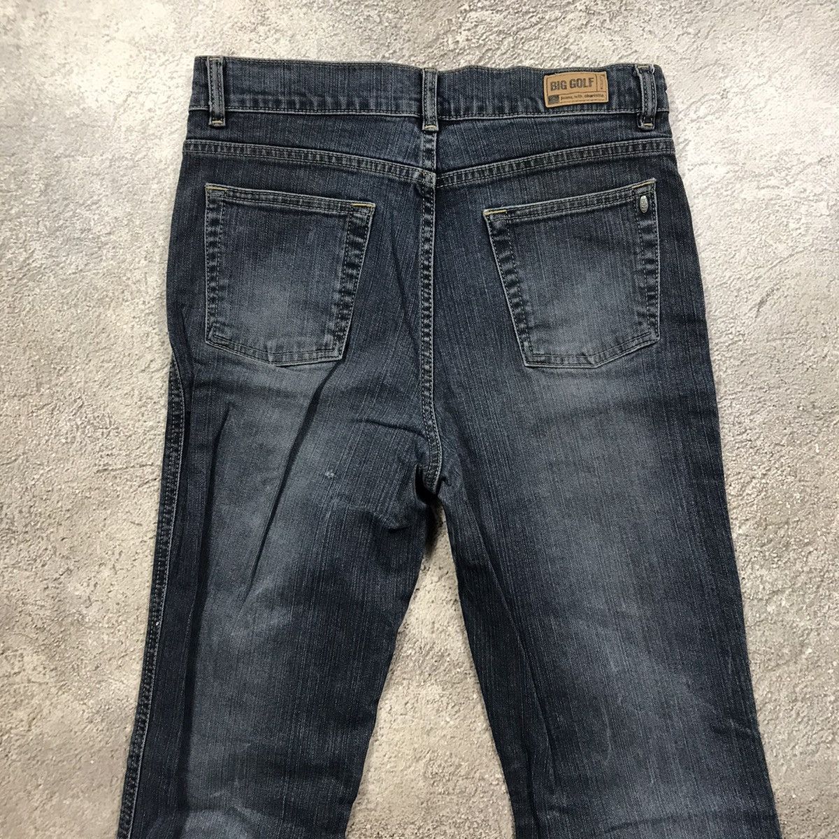Vintage Vintage 90s Distressed Baggy Wide Leg Jeans Grunge Thrashed Size 27" / US 4 / IT 40 - 5 Thumbnail