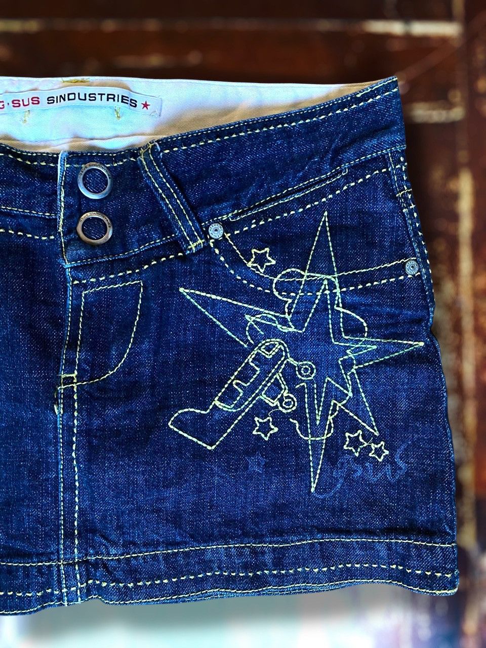 Other y2K denim archival Japan seditionaries mini skirt Size 30" / US 8 / IT 44 - 2 Thumbnail