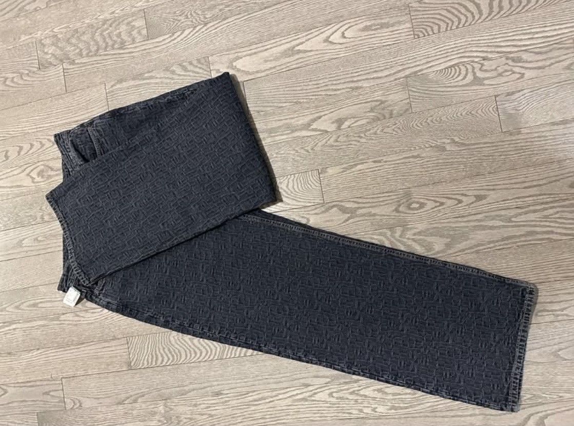 Acne Studios Acne Studios Baggy 1981 Monogram Blue Jean Size 34 (EU50) Size US 34 / EU 50 - 2 Thumbnail