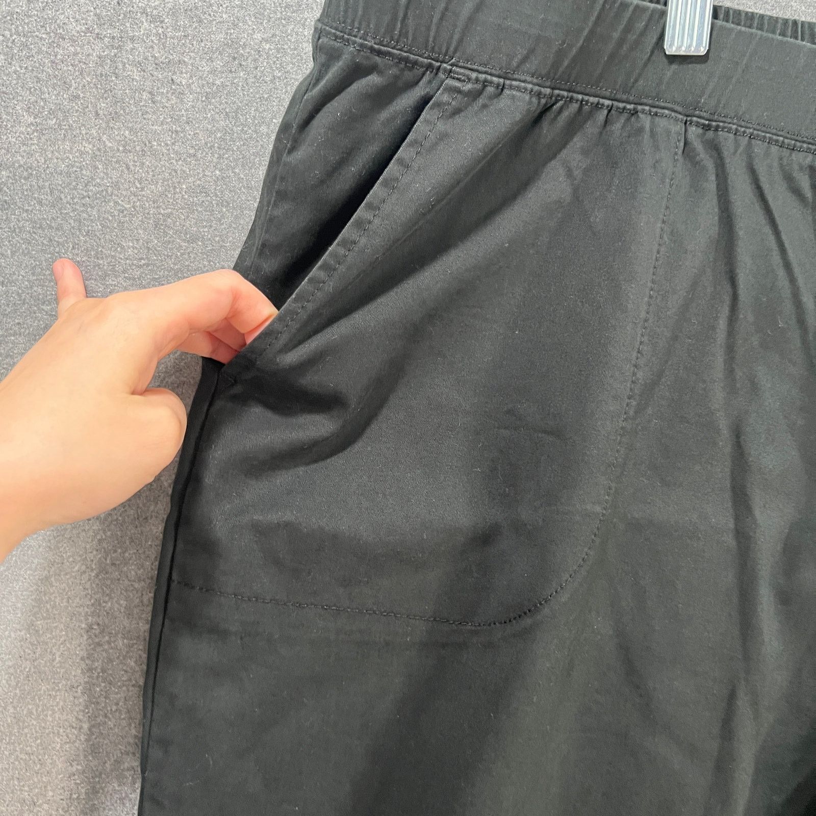 Other Denim & Co. EasyWear Twill Regular Relaxed Pull-On Skimmer Size 36" / US 14 / IT 50 - 7 Thumbnail