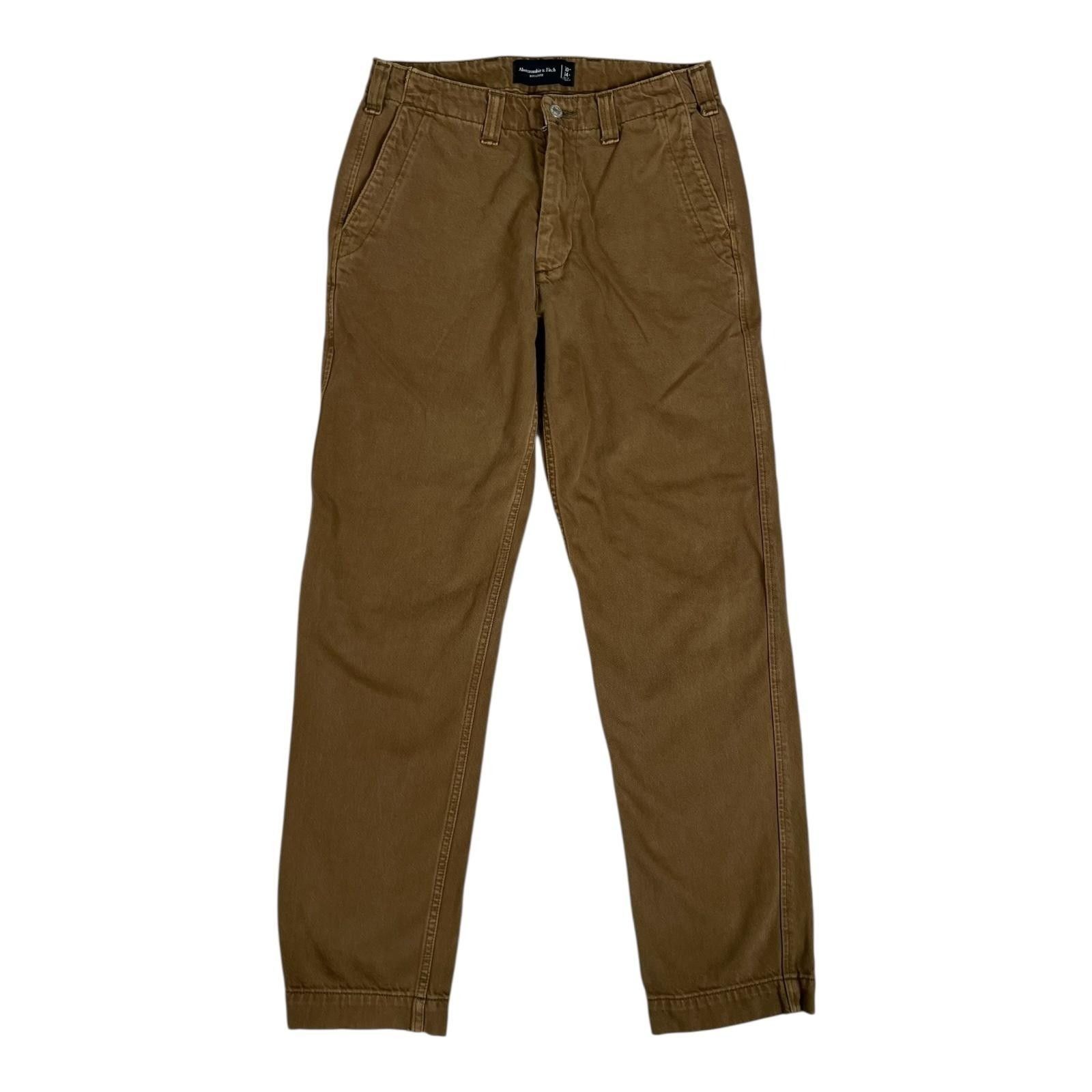 Abercrombie & Fitch Abercrombie & Fitch 90s Loose Pants Mens 30x34 Brown Twill C Size US 30 / EU 46 - 1 Thumbnail