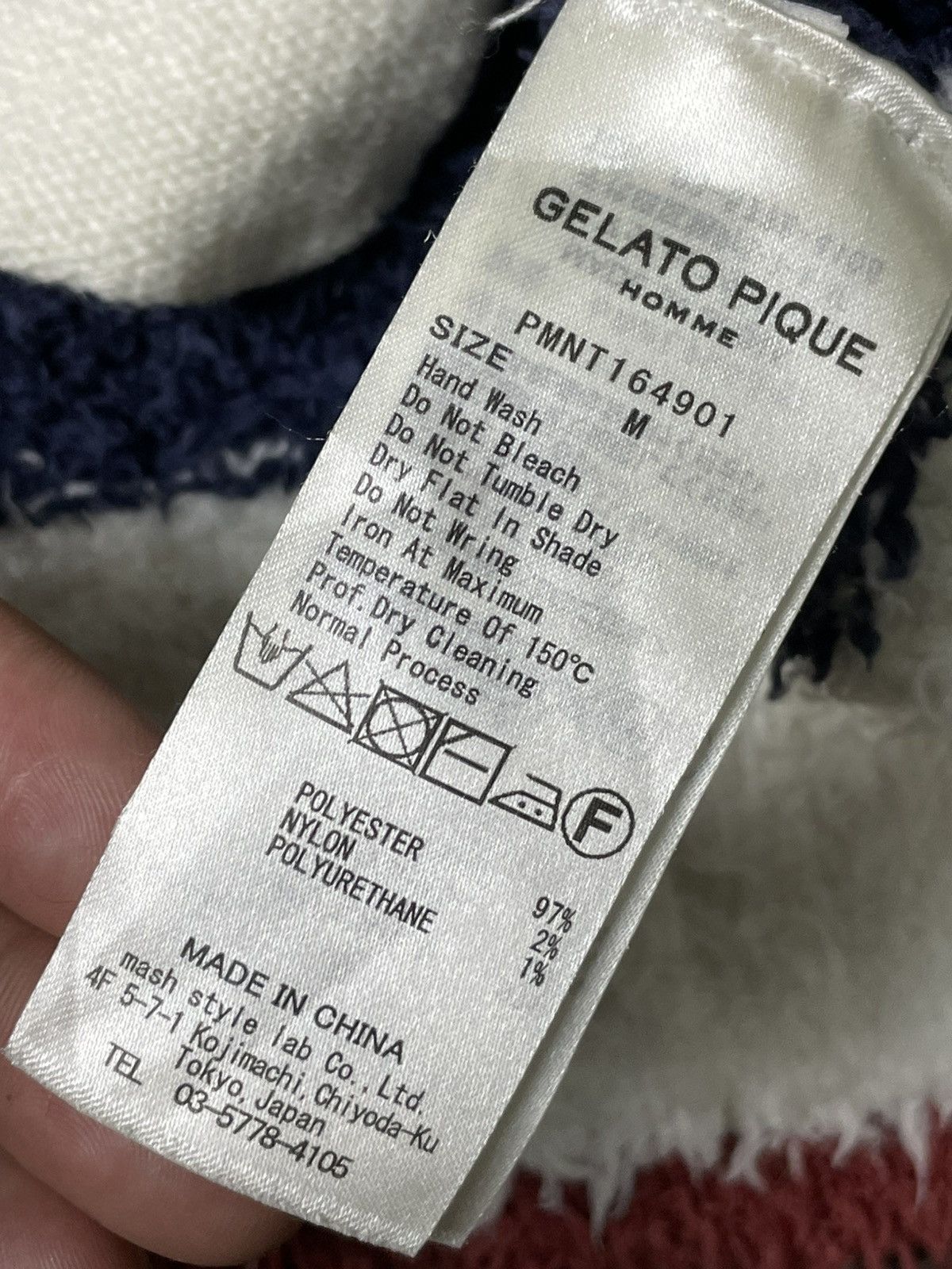 Japanese Brand × Vintage Gelato Pique Homme Brand Fluffy Hoodies (64) Size US M / EU 48-50 / 2 - 10 Thumbnail