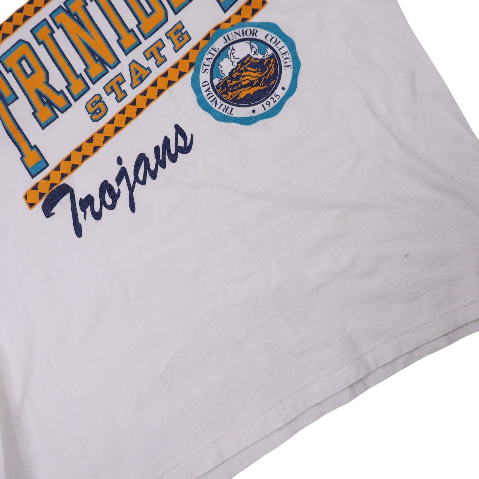 NCAA × Vintage Vintage Trinidad State Trojans Graphic T Shirt Size US XL / EU 56 / 4 - 3 Thumbnail