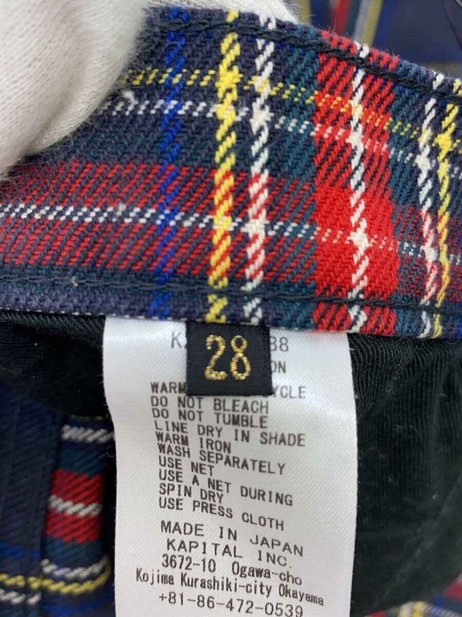 Kapital Plaid Boot Cut Pants Size US 27 - 5 Thumbnail