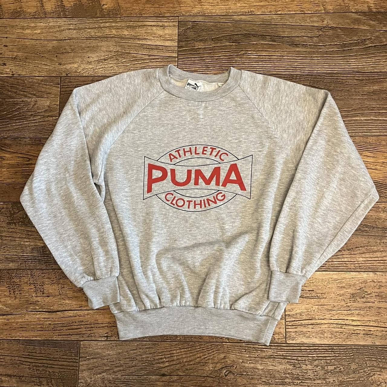 Puma Vintage 80’s Raglan Puma Sweater Size US M / EU 48-50 / 2 - 1 Thumbnail
