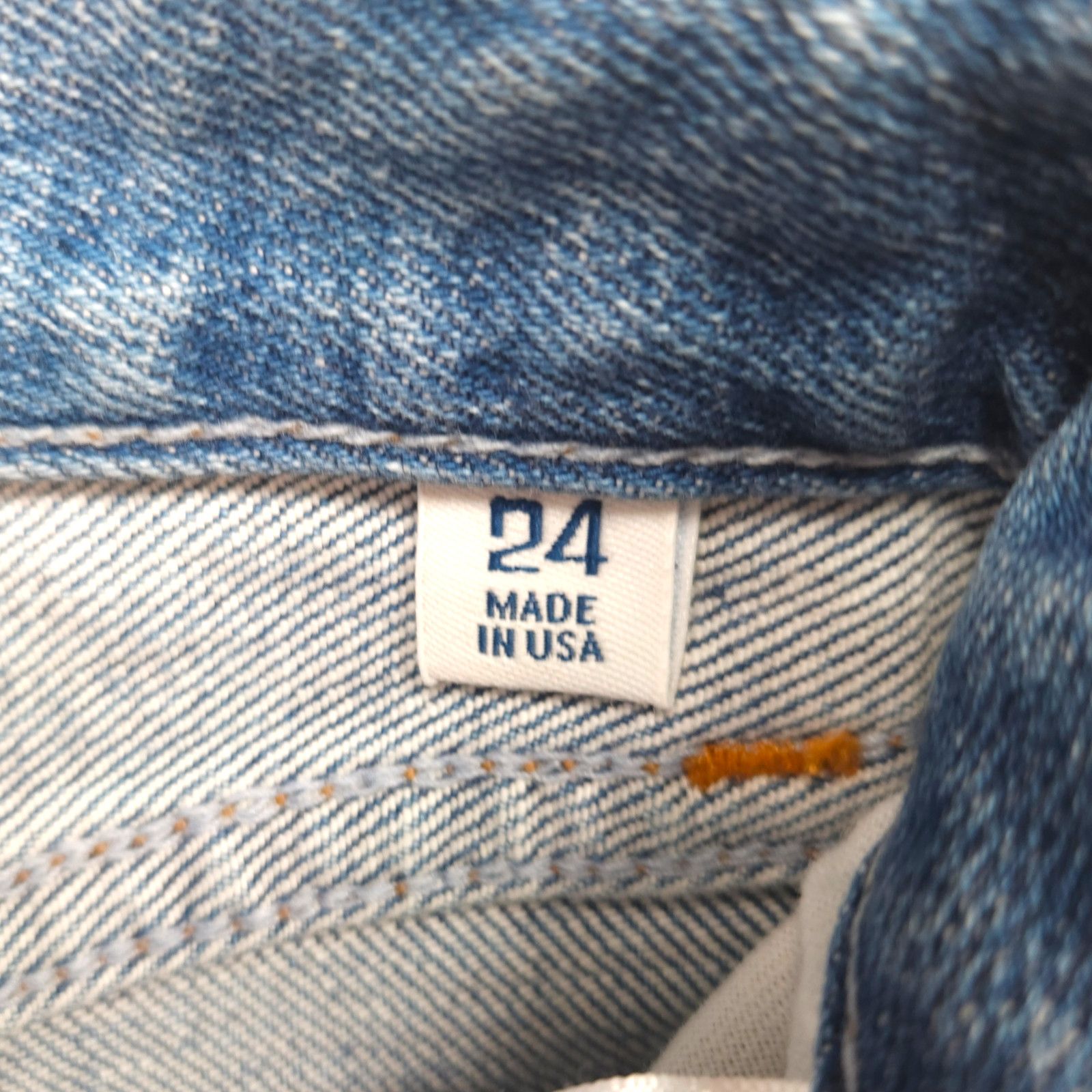 AG Adriano Goldschmied NWT Daily Blue Adriano Goldschmied Burn Straight Jean Sz. 24 Size 24" / US 00 / IT 34 - 9 Thumbnail