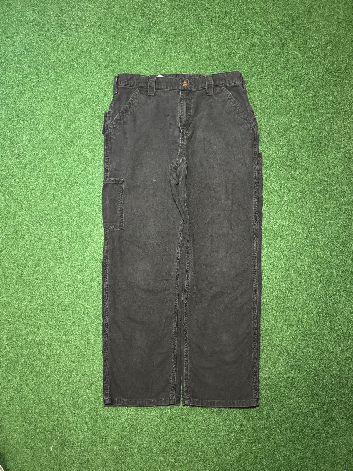Carhartt Y2K Carhartt Carpenter Baggy Skater Hip Hop Grunge Pants Size US 33 - 3 Thumbnail