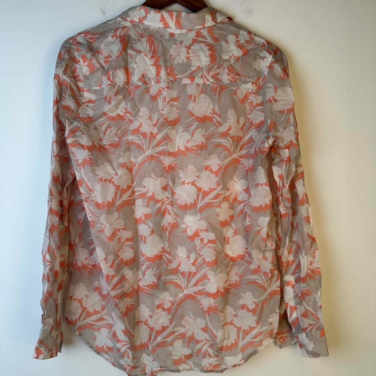 Victoria's Secret Victoria’s Secret Floral Silk Top Size S / US 4 / IT 40 - 2 Thumbnail