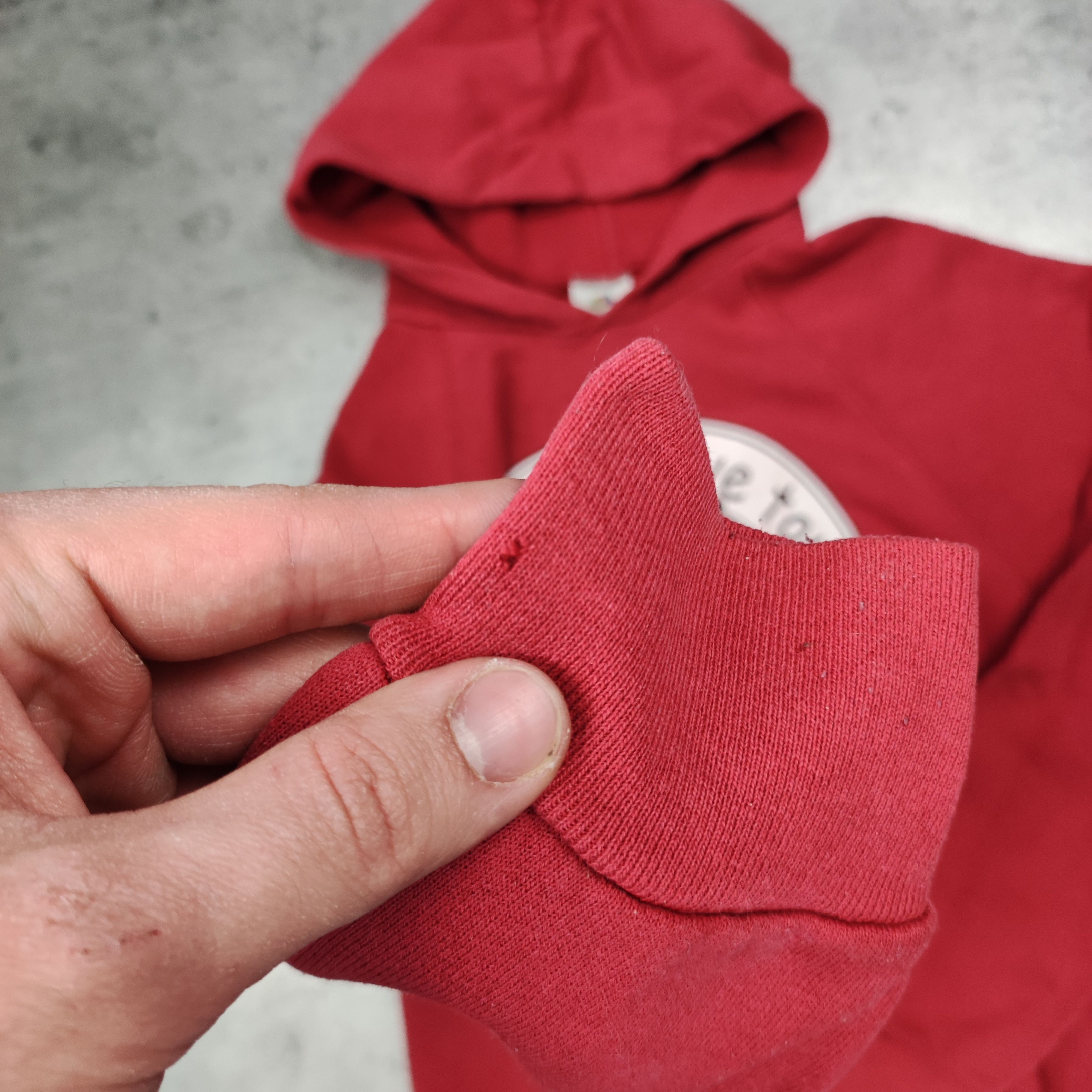 Vintage RARE 90s Less Than Jake Merch Promo Red Hoodie