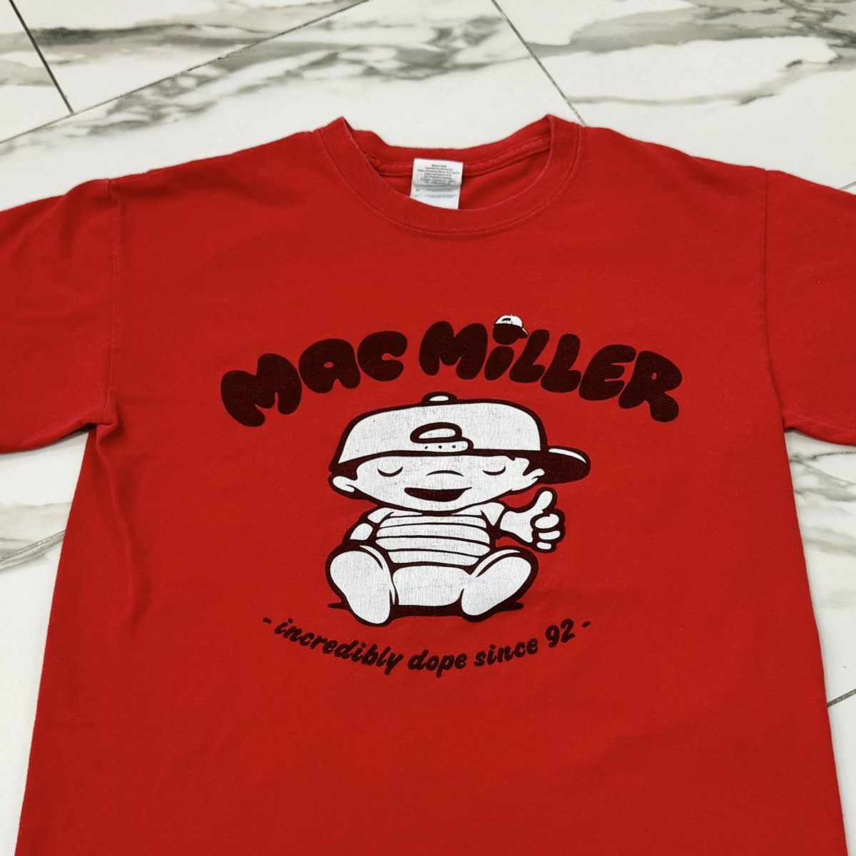 Rap Tees 2012 MAC MILLER MOST DOPE THUMBS UP TEE! Size US S / EU 44-46 / 1 - 3 Thumbnail