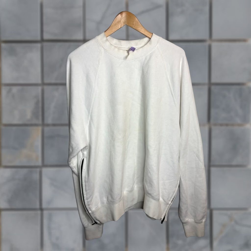 Fear of God VINTAGE Fear of God Sweater Mens L White Crew Neck Long Sleeve Knit Pullover Casual 8/10 Condition Womens, Mens Size US L / EU 52-54 / 3 - 1 Thumbnail