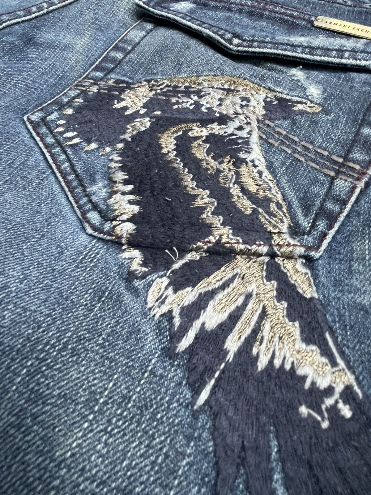 Armani Exchange Armani Exchange Distresed Denim Size US 34 / EU 50 - 11 Thumbnail